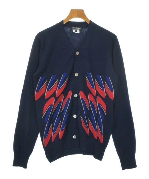 Comme des Garcons Homme Plus Sweater Knitted Wool Cardigan Size US M / EU 48-50 / 2 - 1 Thumbnail
