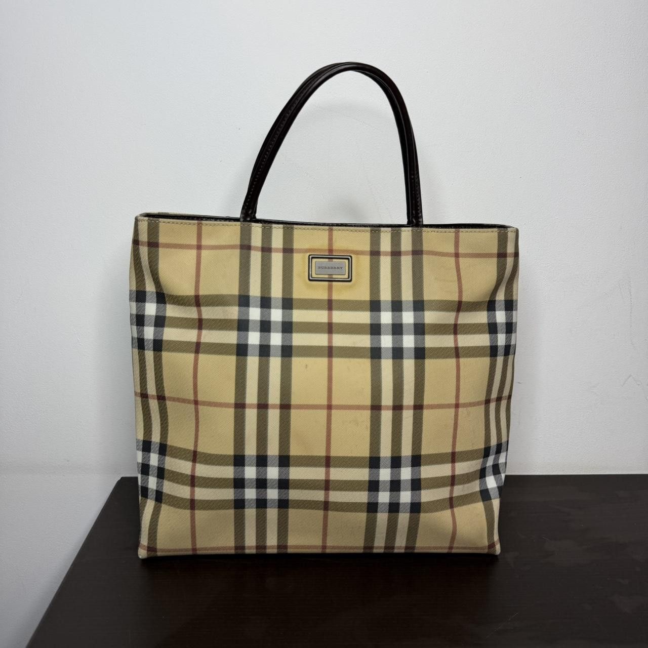 Burberry Burberry Handbag Nova Check Designer 2000s Vintage Size ONE SIZE - 1 Thumbnail