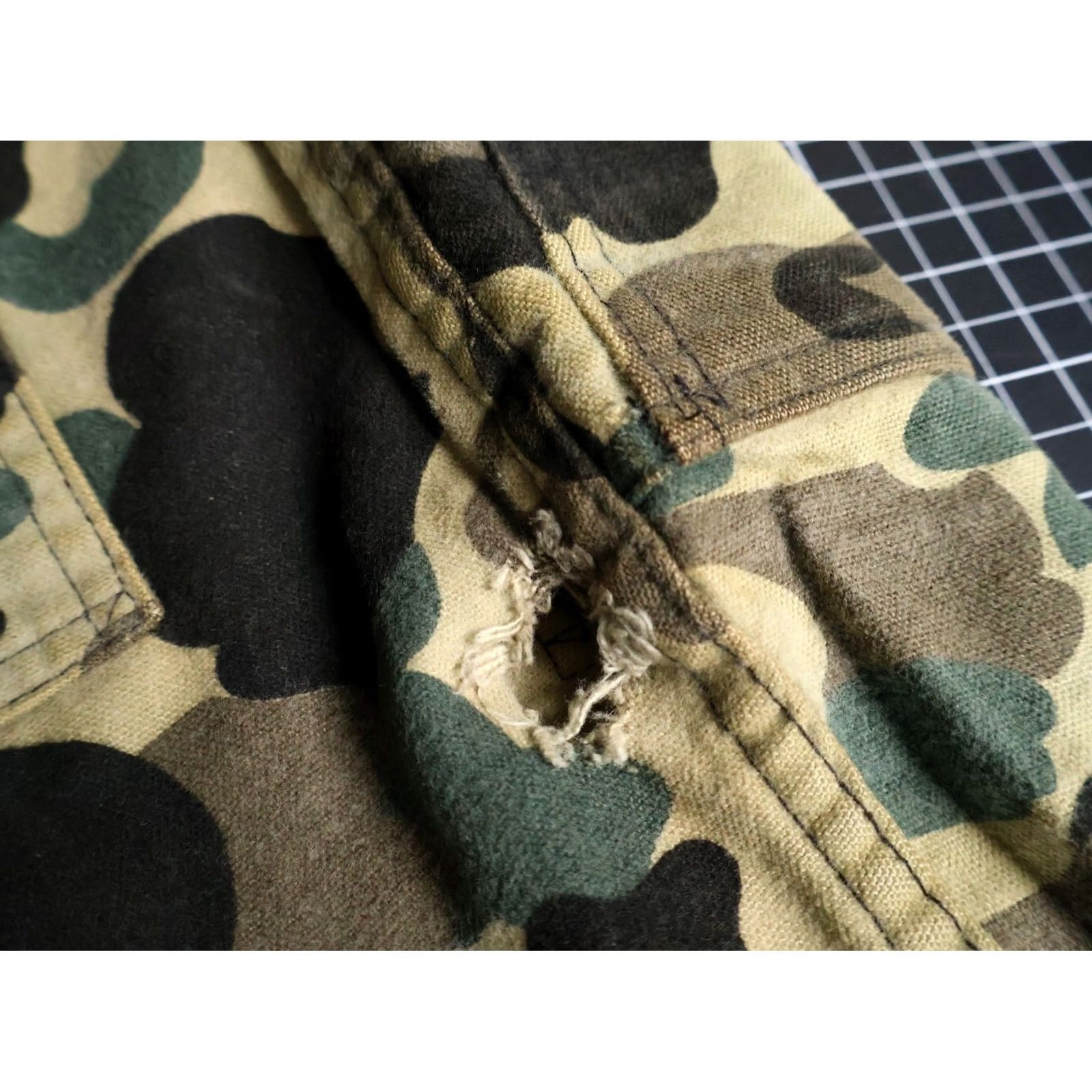 Vintage VINTAGE Cabela's Camouflage Flannel Pants Mens 34 x 27 Frogskin 80s 90s Cargo Workwear Regular Cotton Green"} Size US 34 / EU 50 - 5 Thumbnail