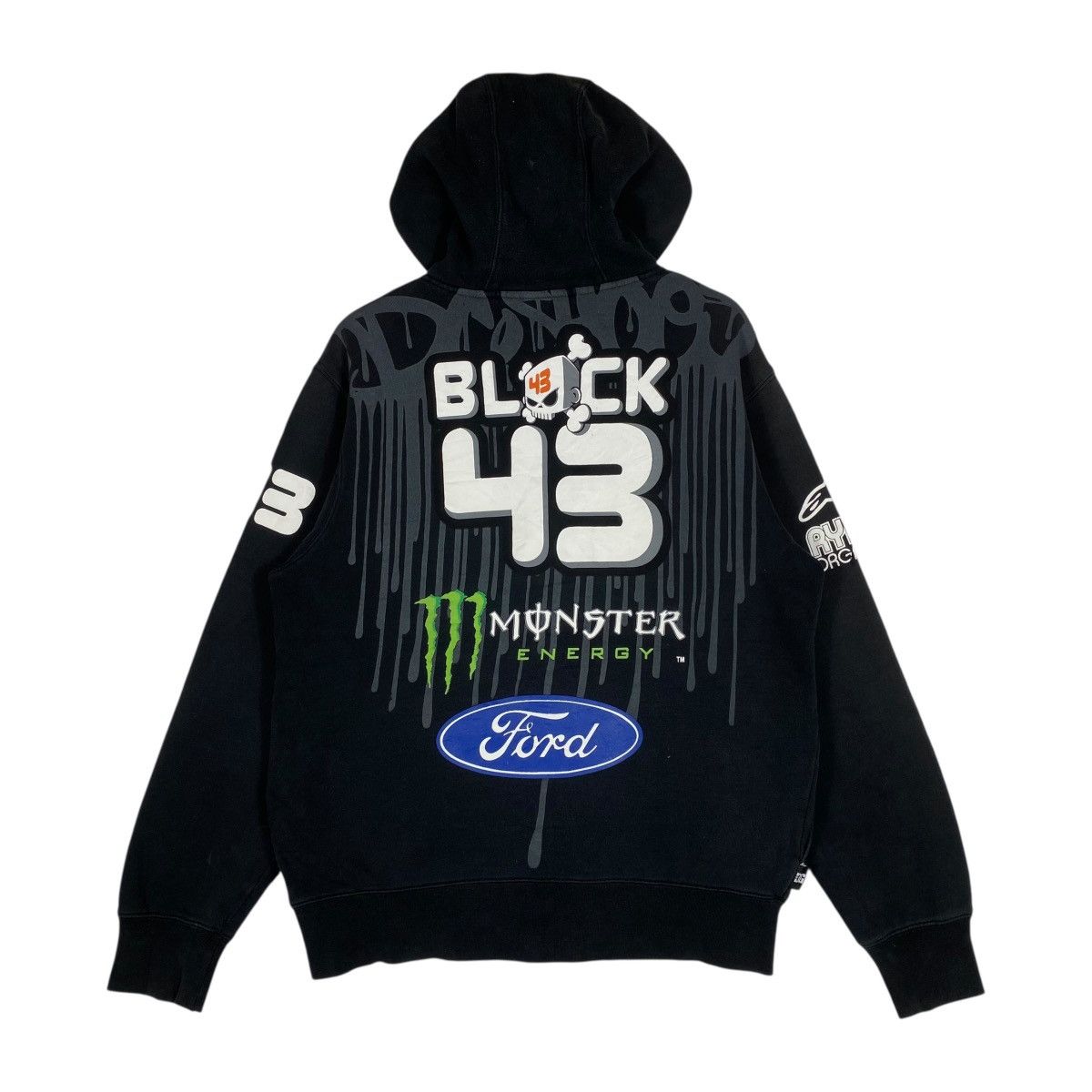 DC Vintage Ken Block DC Shoes Hoodie Zip Up Size US M / EU 48-50 / 2 - 11 Thumbnail
