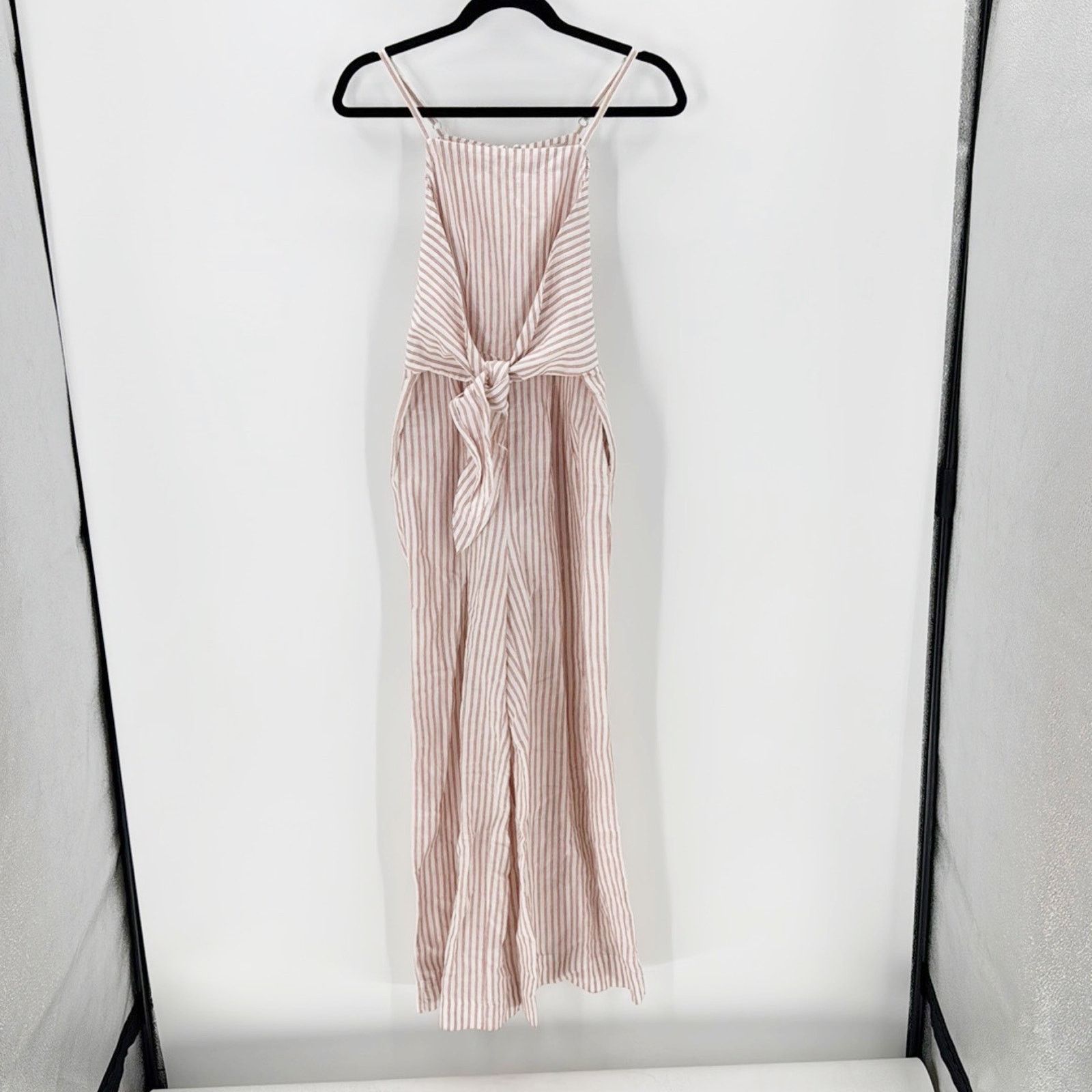 Madewell Madewell Cornelia Cami Tie Waist Jumpsuit Salvaged Barn Size 26" / US 2 / IT 38 - 2 Thumbnail