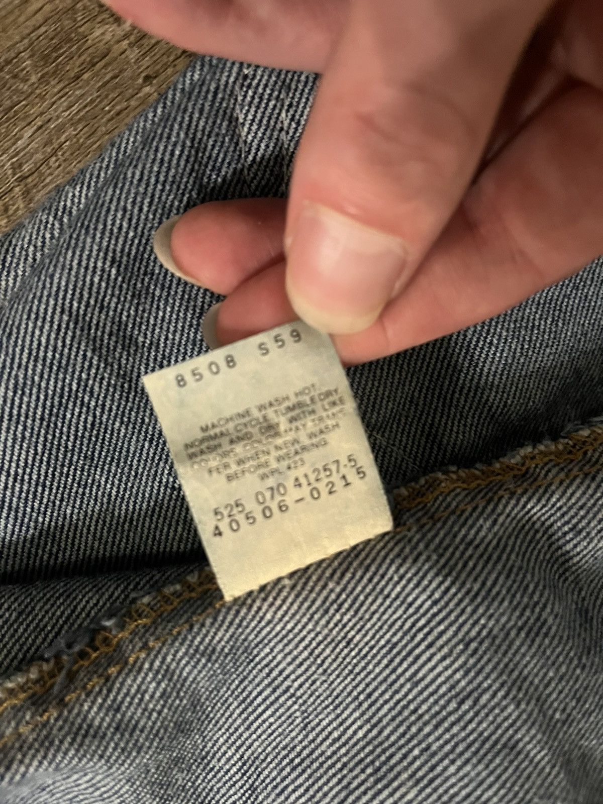 Levi's Vintage Clothing × Vintage Levi’s orange tab made in USA jeans Size US 33 - 8 Thumbnail
