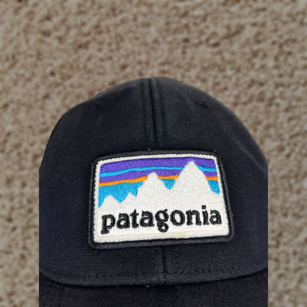 Patagonia Patagonia Hat Cap Trucker Adult One Size Black Embroidered Twill Patagonia Hat Cap One Size Black Trucker Hat Mens Size ONE SIZE - 1 Thumbnail