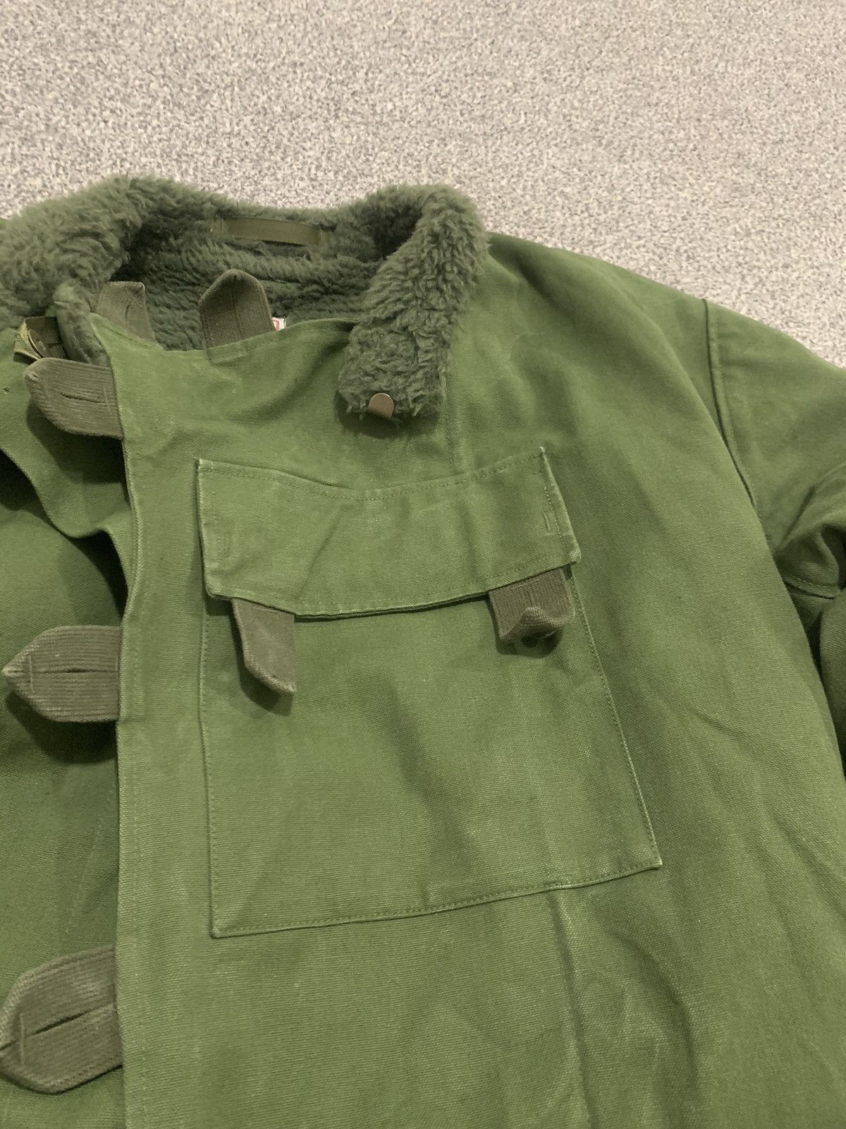 Other C50 Vintage 70’s Swedish Army Pharell Moto Bomber Jacket Size US L / EU 52-54 / 3 - 4 Thumbnail