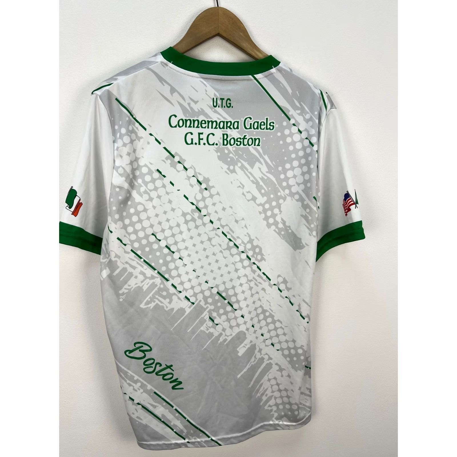 O'Neills Oneills Shirt GFC Boston Connemara Gaels Size L White Men Size US L / EU 52-54 / 3 - 2 Thumbnail