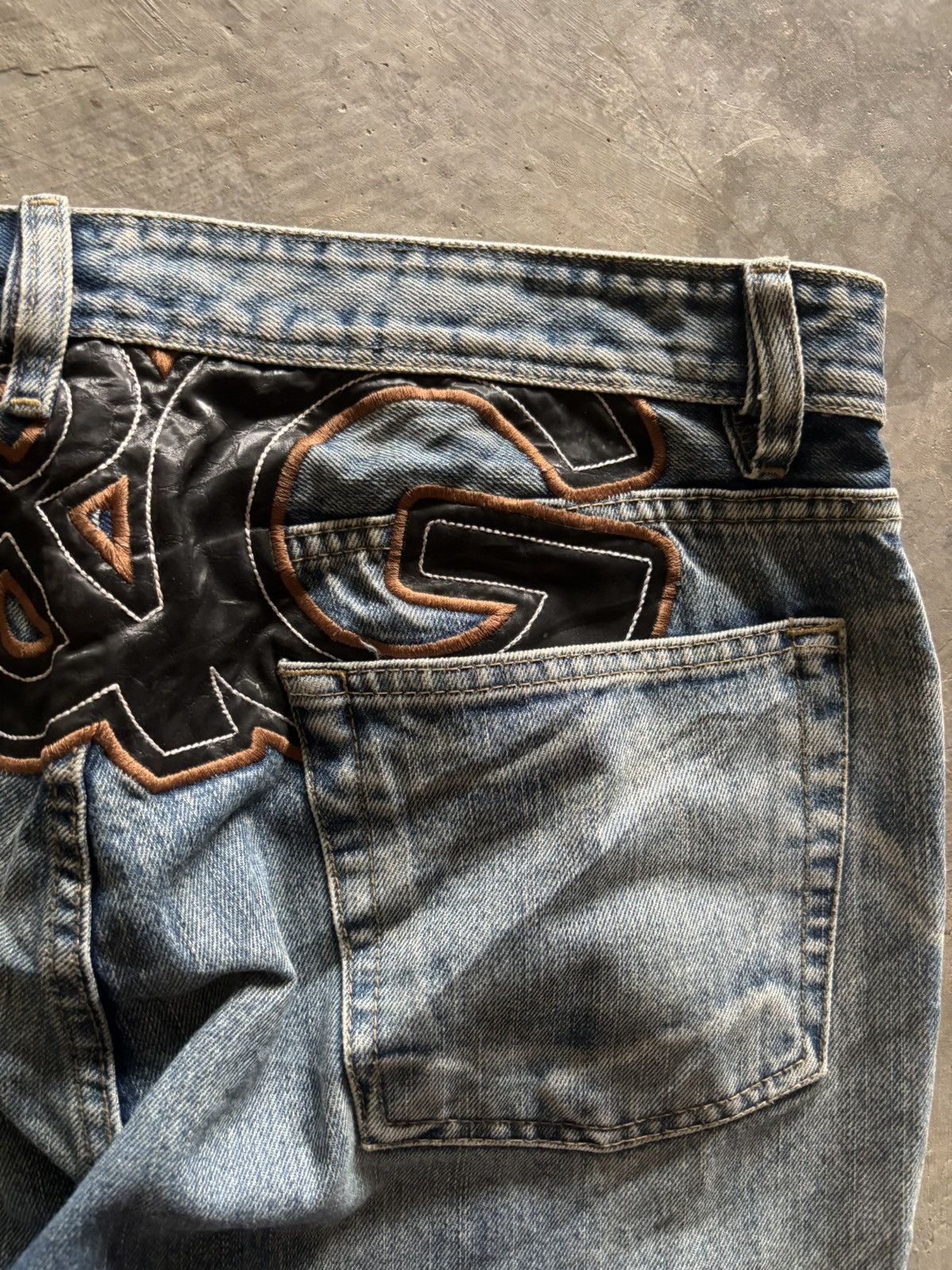 Dolce & Gabbana DOLCE & GABBANA vintage big logo archive italy jeans Size US 34 / EU 50 - 15 Thumbnail