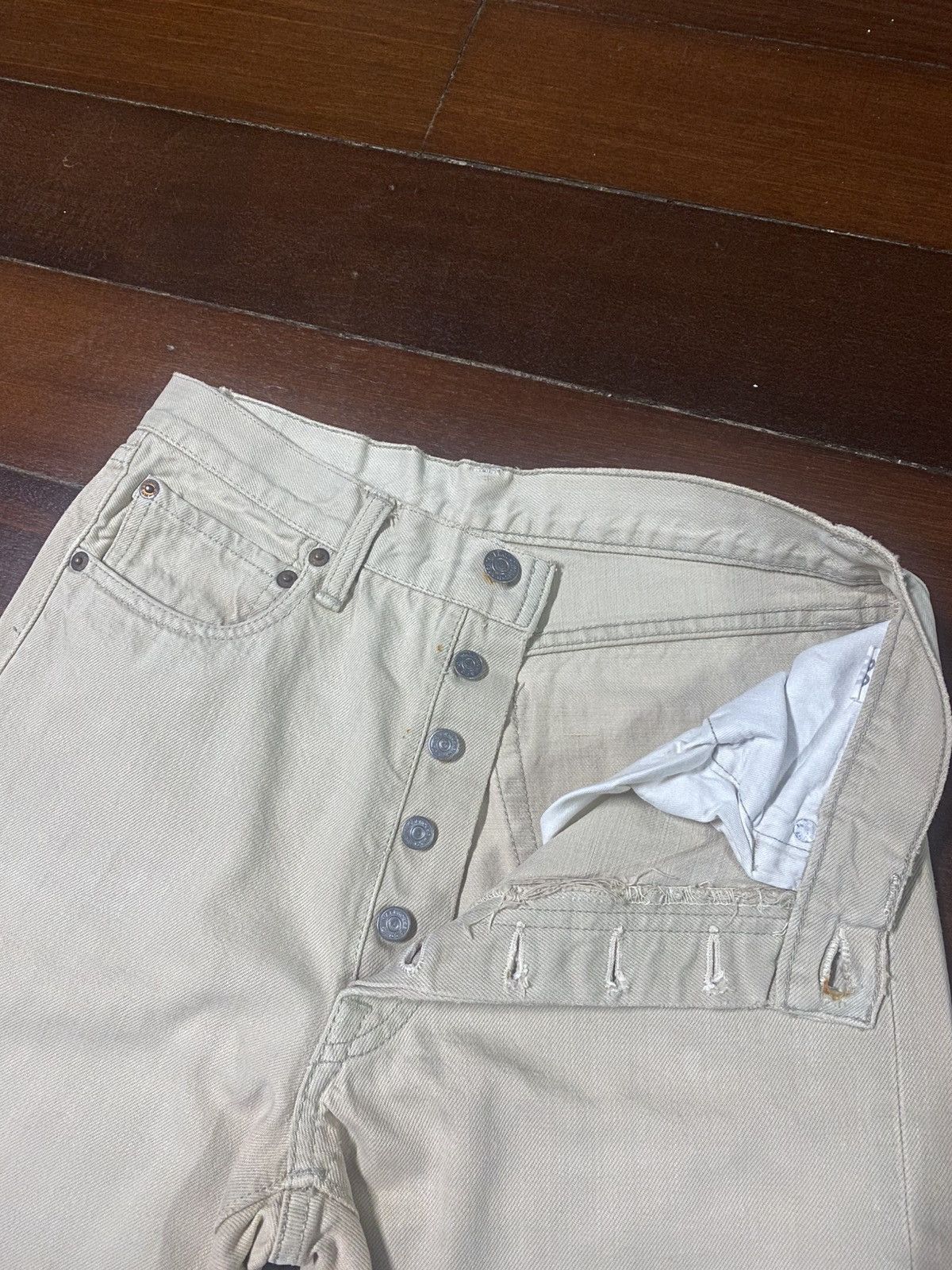 Warehouse & Co. Vintage y2k Warehouse & Co selvedge sun faded mud wash Size US 30 / EU 46 - 9 Thumbnail