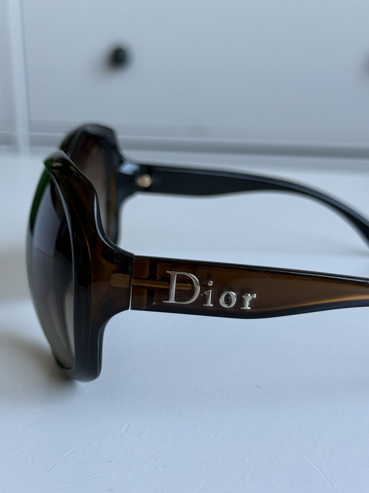 Dior Vintage y2k Dior oversized sunglasses archive designer grunge Size ONE SIZE - 4 Thumbnail