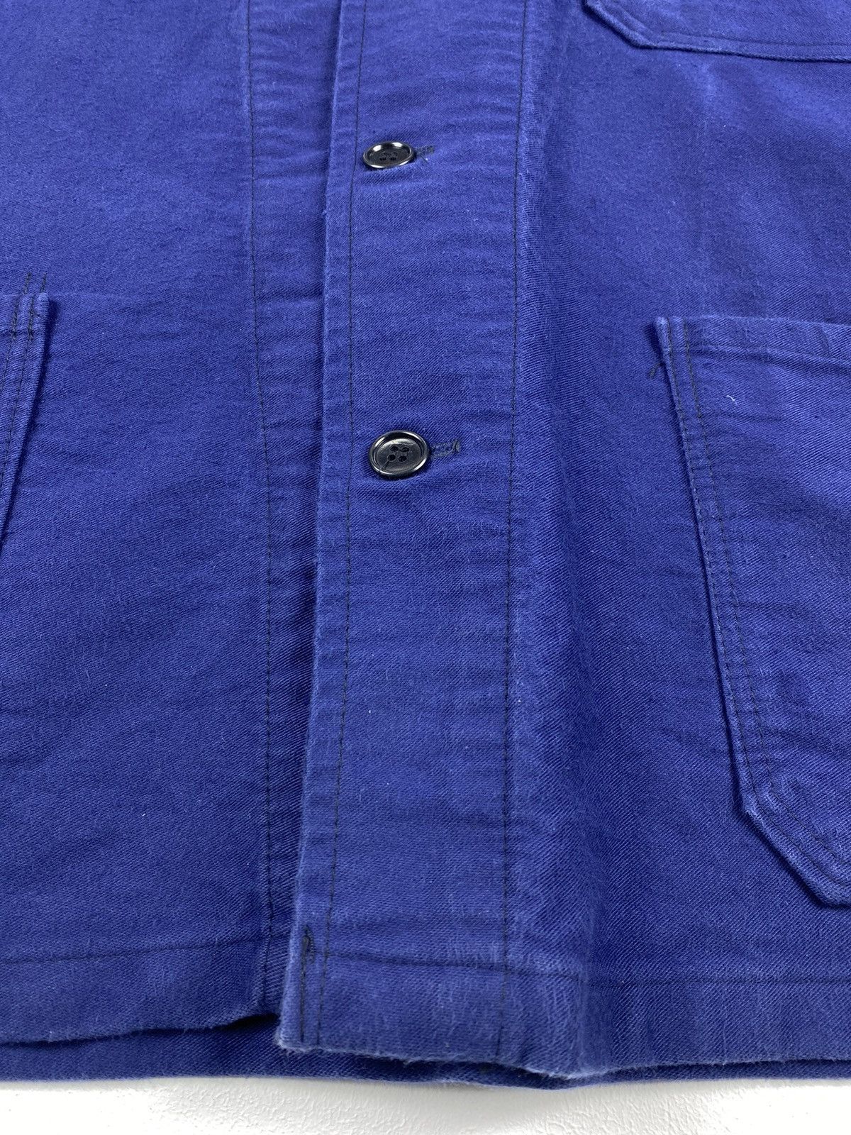 Le Laboureur Vintage 70’s Sanfor Europe Work Jacket Indigo Size US L / EU 52-54 / 3 - 11 Thumbnail