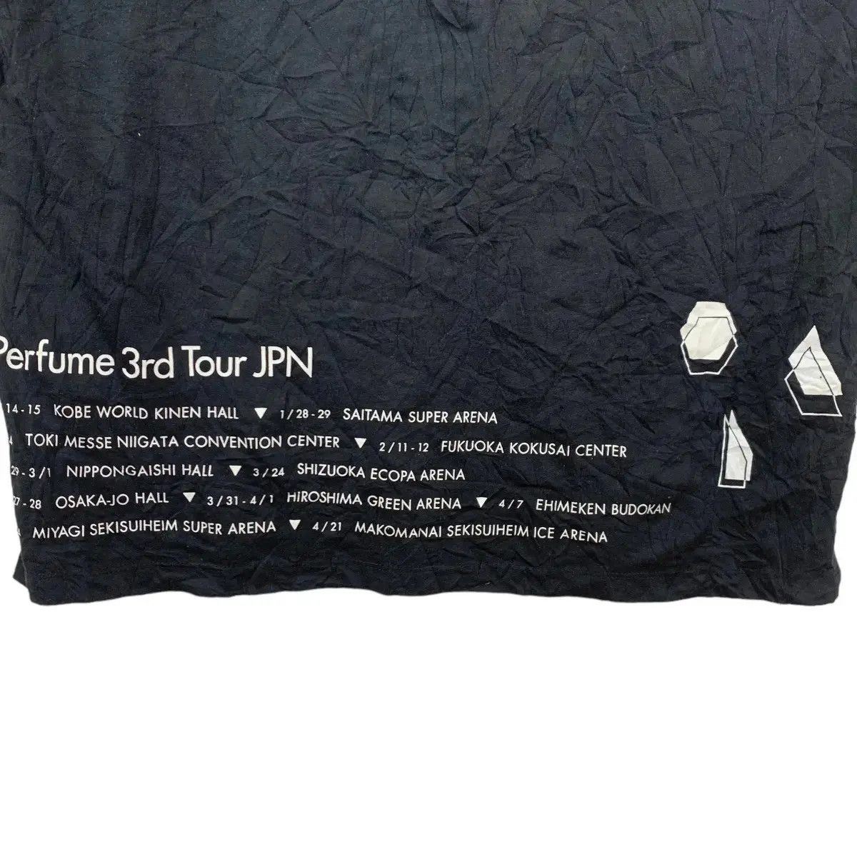 Vintage JAPAN IDOL PERFUME Band 3rd Tour JPN Laser Beam Concert Size US XL / EU 56 / 4 - 4 Thumbnail