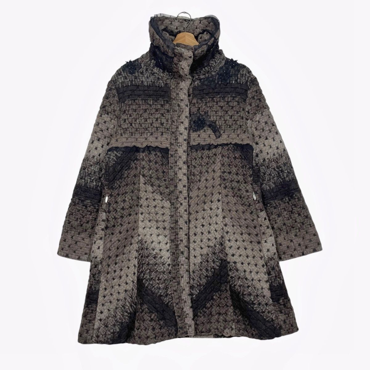 Italian Brand Memo’s Abstract Coat