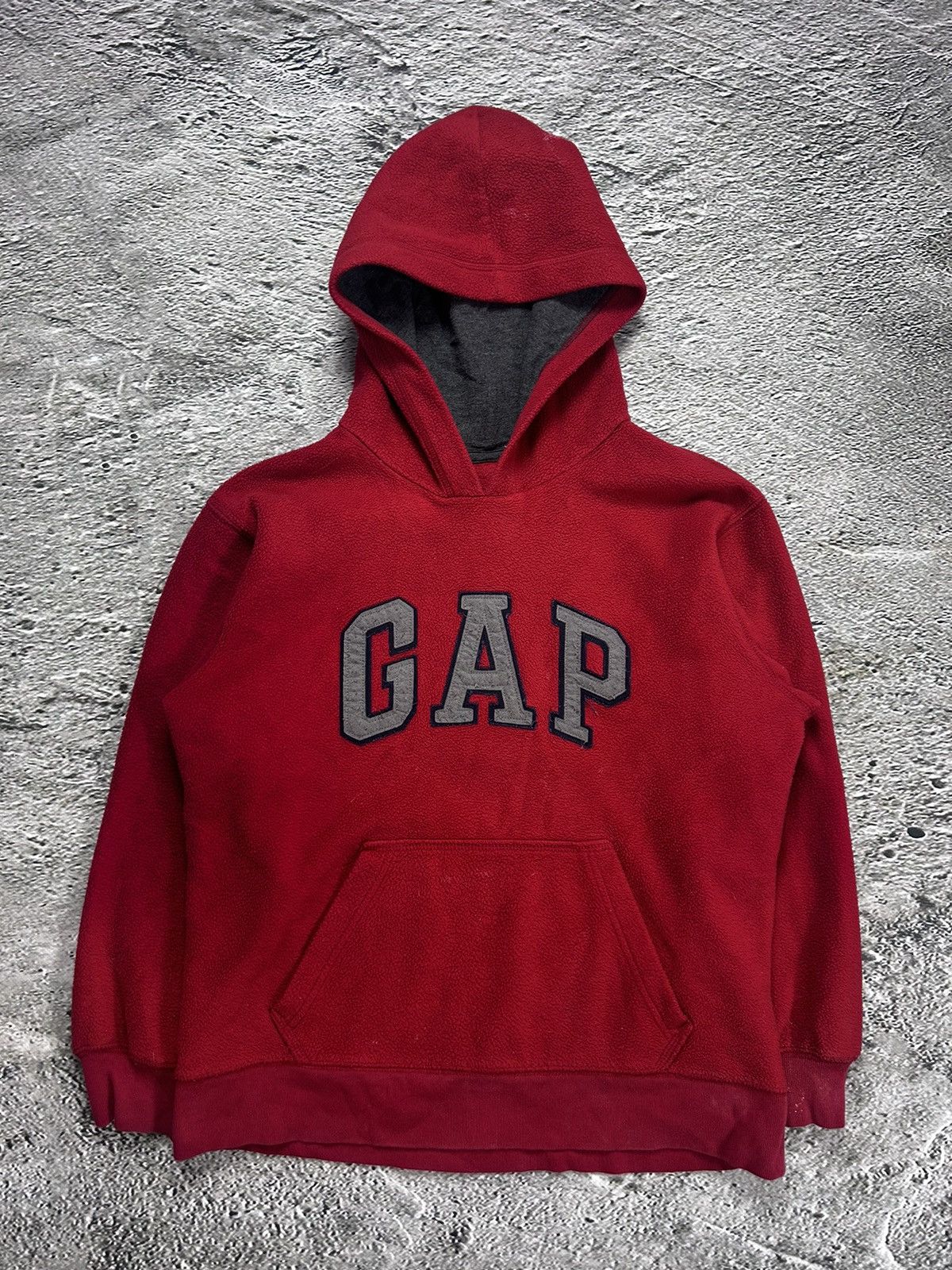 Gap × Vintage Gap vintage big logo spell out red hoodie fleece Size US S / EU 44-46 / 1 - 1 Thumbnail