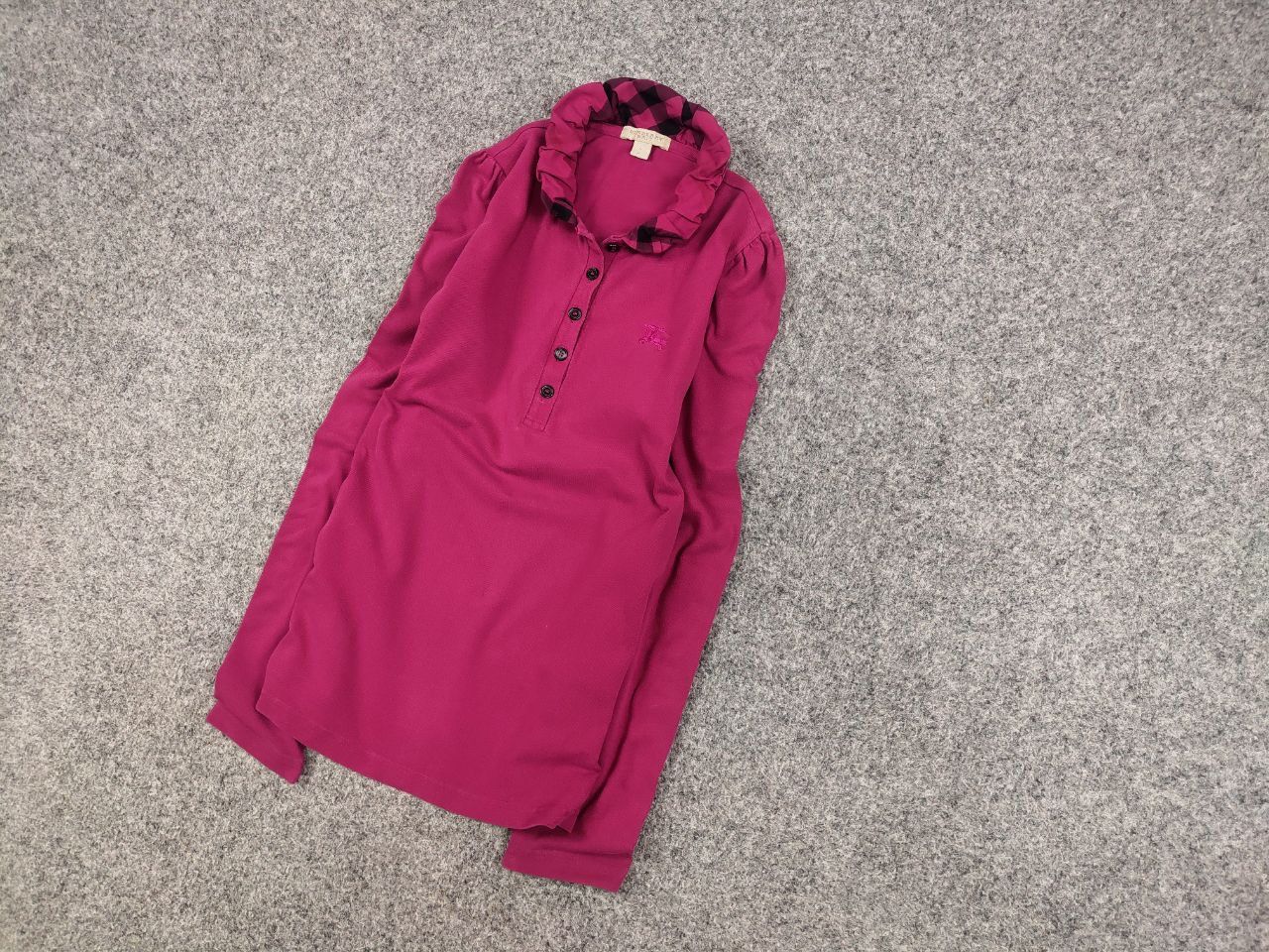 Burberry Burberry Brit light pink nova check Women Polo Long Sleeve Size S / US 4 / IT 40 - 3 Thumbnail