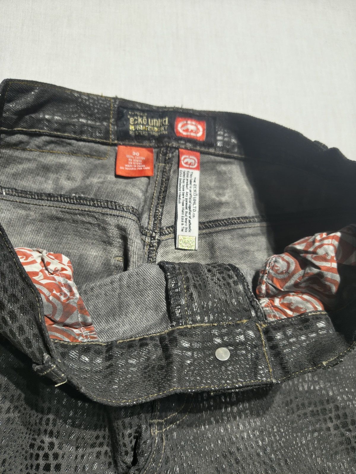 Ecko Unltd. SUPER COLLECTIBLE ECKO X MARVEL SPIDERMAN 1 JEANS🕷️(029) Size US 30 / EU 46 - 12 Thumbnail