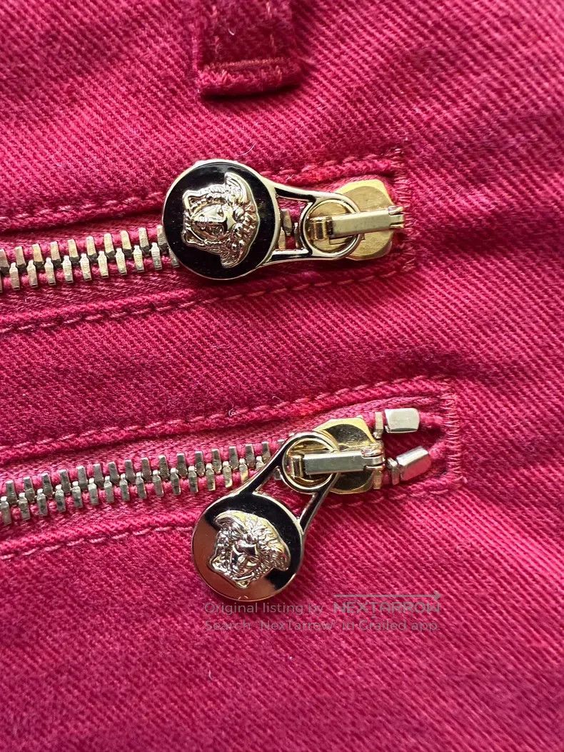 Versace Versace Red jeans Size US 30 / EU 46 - 4 Thumbnail