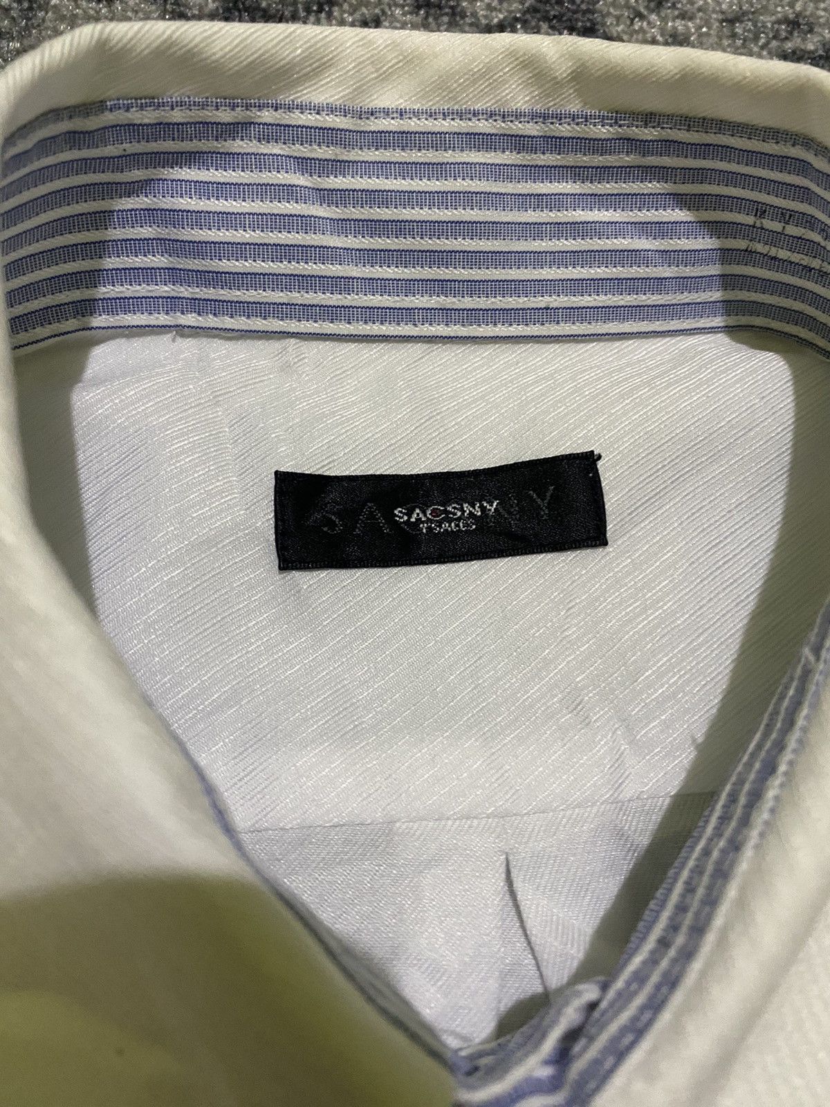 Japanese Brand Y’Sacsny white basic shirt Size US L / EU 52-54 / 3 - 5 Thumbnail