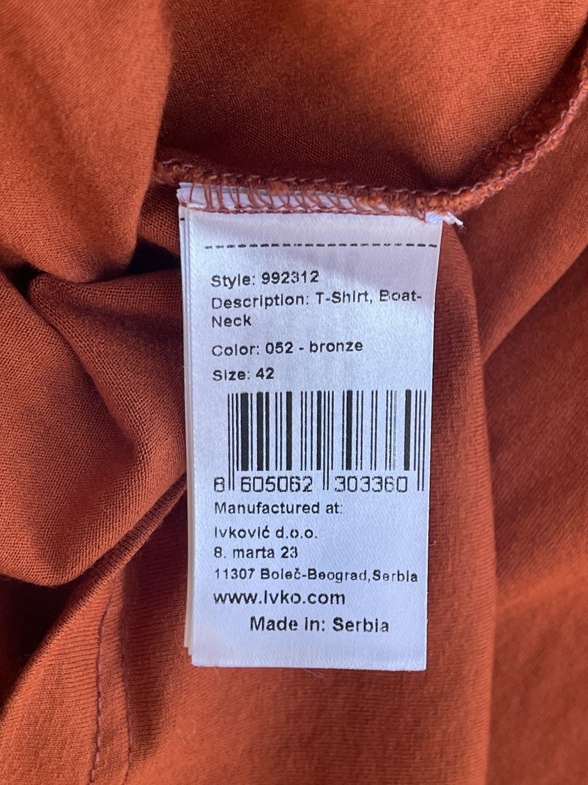 Other Ivko Woman Viscose Boat-Neck Long Sleeve T-Shirt Size 42 Size XL / US 12-14 / IT 48-50 - 10 Thumbnail
