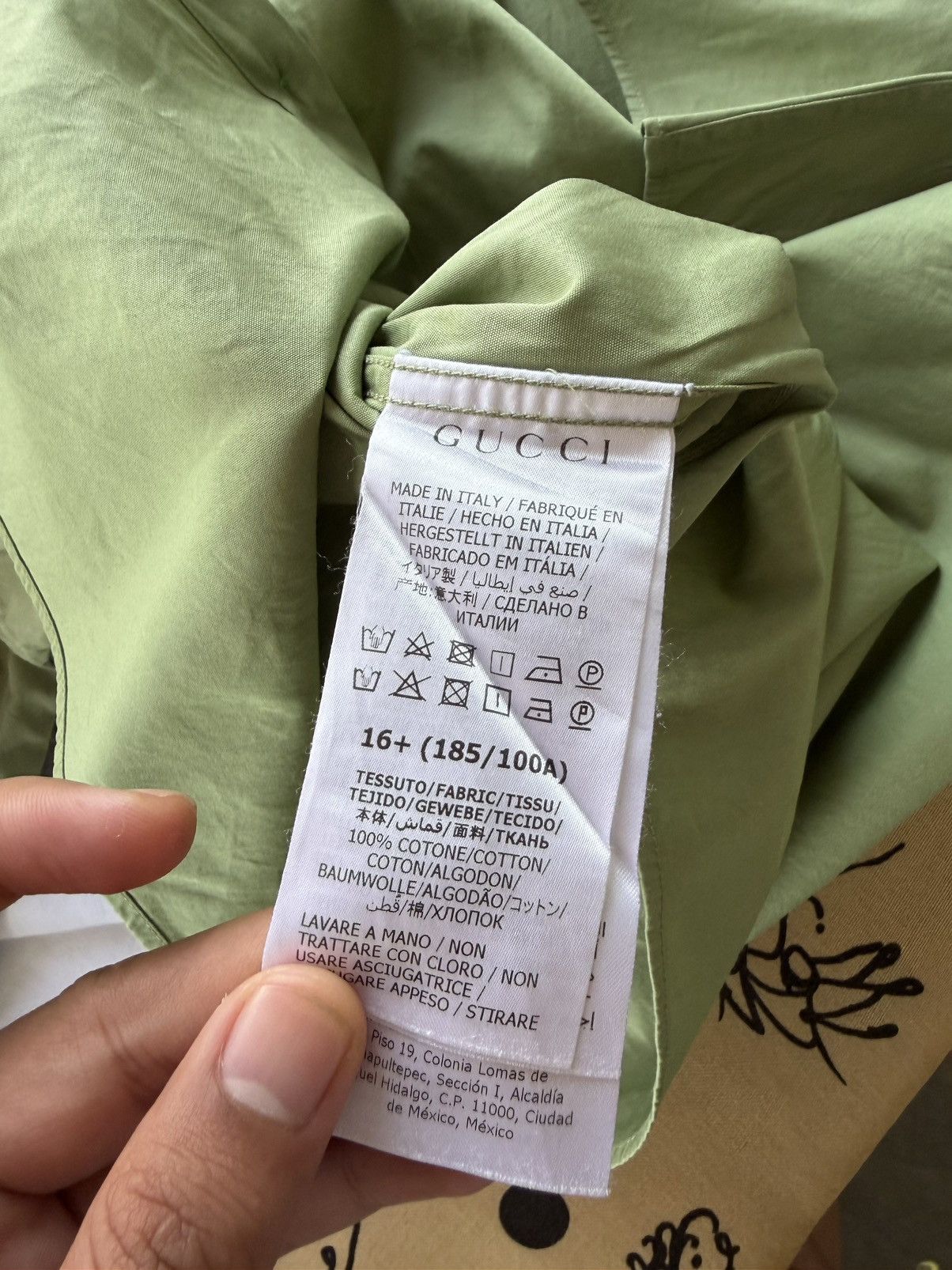 Gucci Gucci uniform shirts Size US XL / EU 56 / 4 - 7 Thumbnail