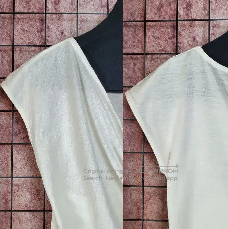 Dior Dior Summer White Linen Blend Short Sleeve Top . Size L / US 10 / IT 46 - 6 Thumbnail