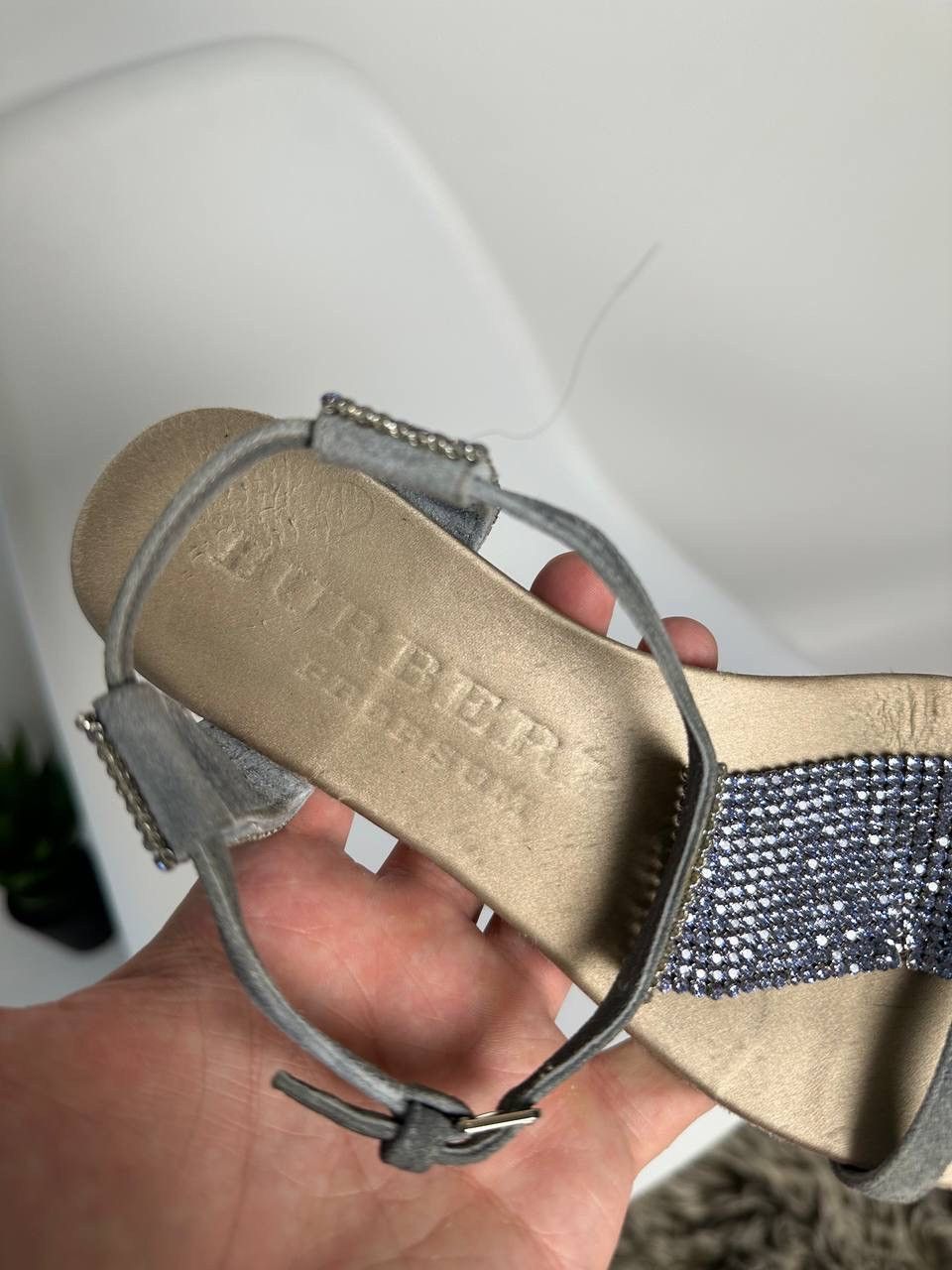 Burberry × Vintage Burberry WMNS Sandal Size US 7 / IT 37 - 4 Thumbnail