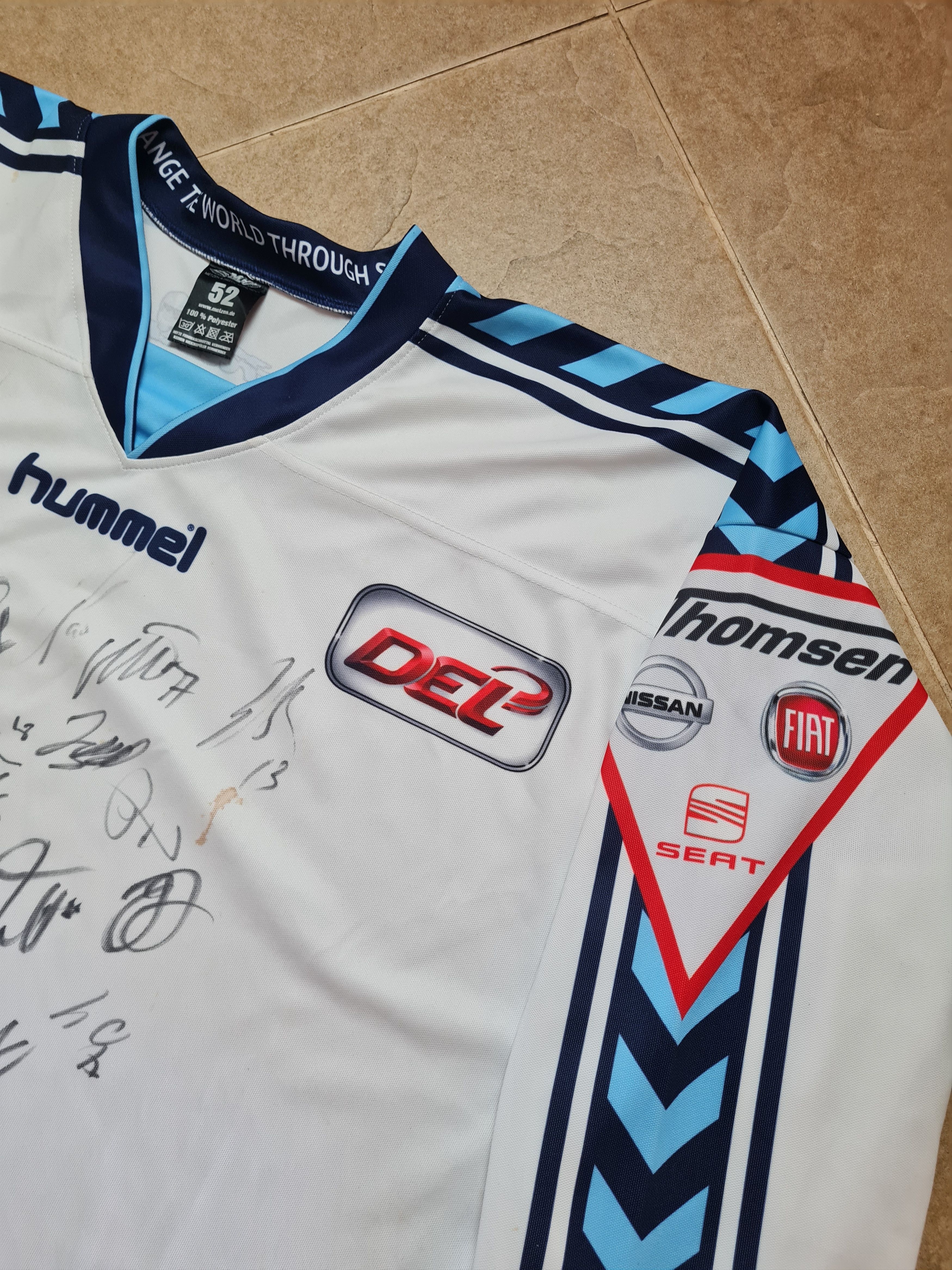 Other HAMBURG FREEZERS Humeel Shirt Maglia Camiseta kit Hockey Size US XXL / EU 58 / 5 - 14 Thumbnail
