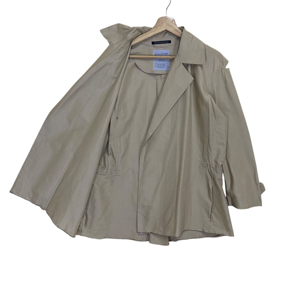 Japanese Brand Yohji Yamamoto Signature Hidden Button Jacket Size M / US 6-8 / IT 42-44 - 1 Thumbnail