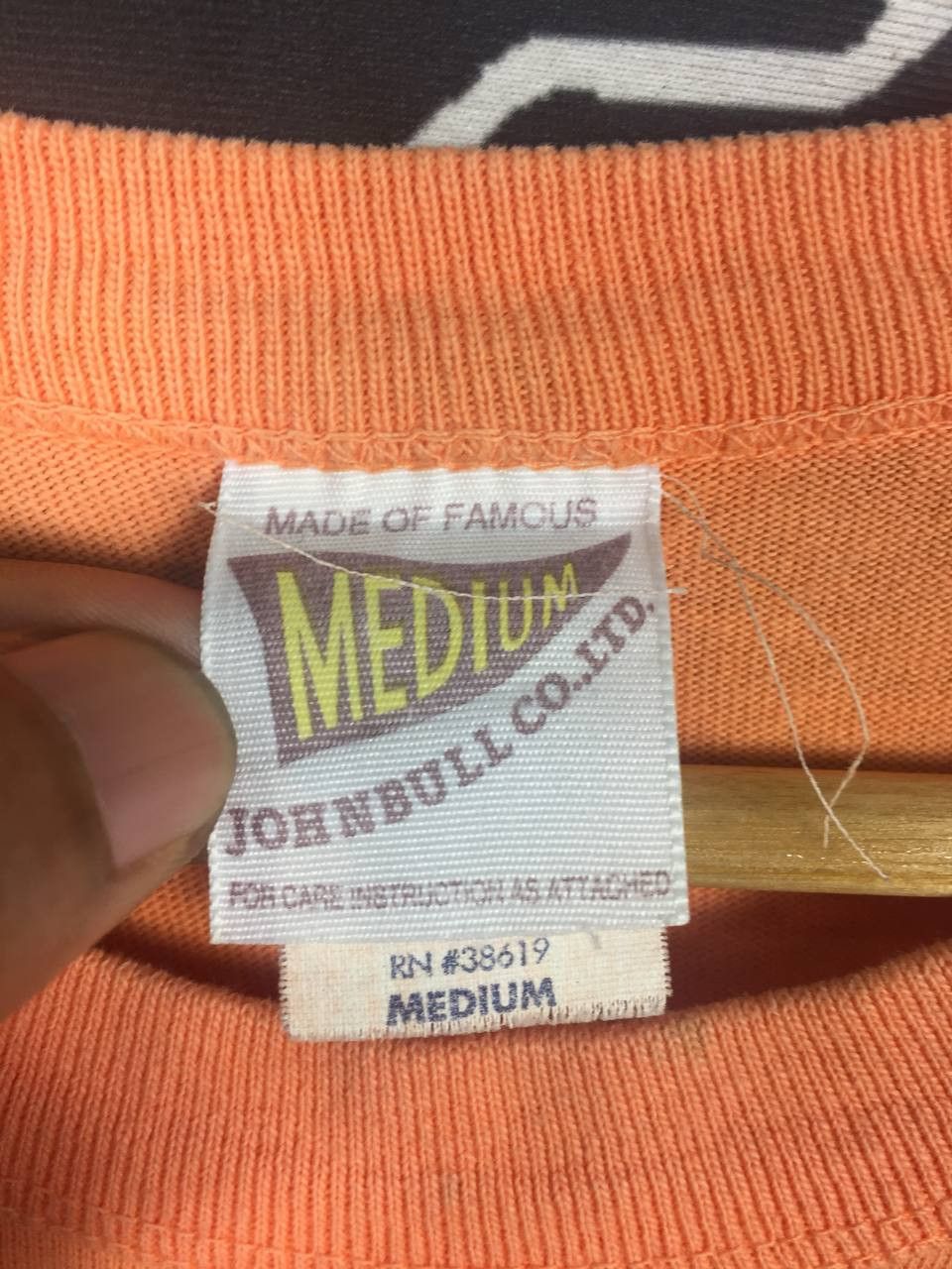 Japanese Brand × Johnbull × Vintage Vtg John Bull Crewneck Plain Pocket Essentials Tee Size US M / EU 48-50 / 2 - 18 Thumbnail