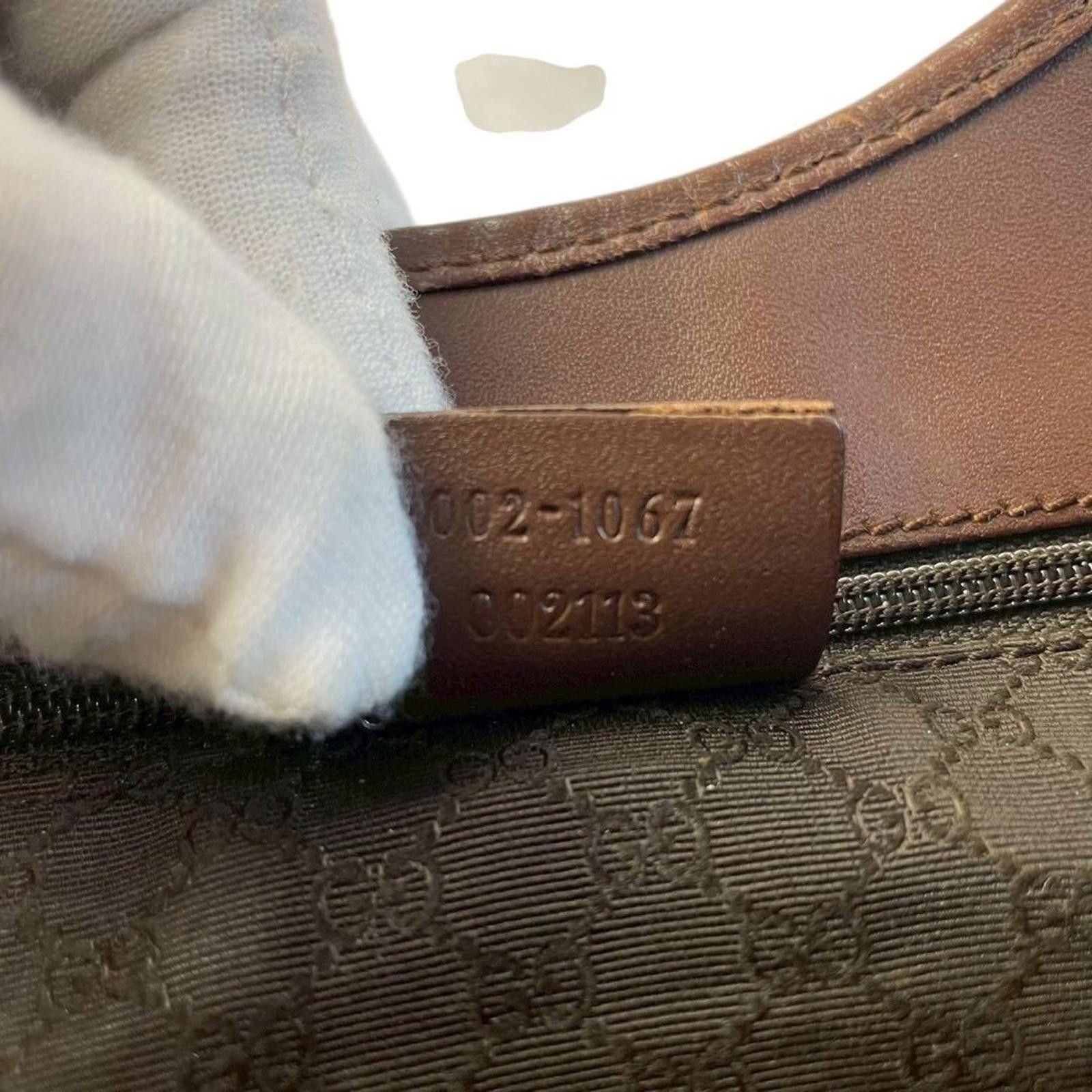 Gucci Gucci - Vintage Canvas and Leather Shoulder Bag Size ONE SIZE - 9 Thumbnail