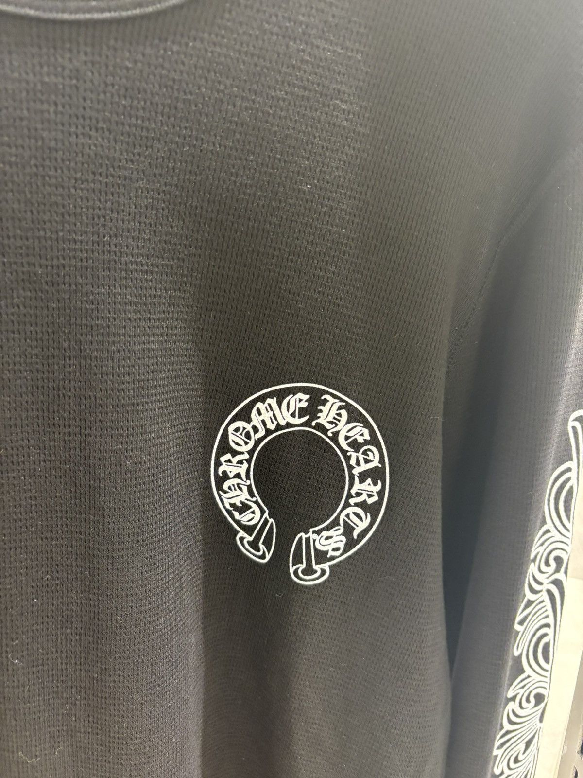 Chrome Hearts Chrome Hearts Horseshoe Thermal Longsleeve Black Size US XL / EU 56 / 4 - 5 Thumbnail