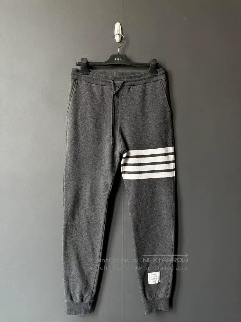 Thom Browne size 2 Dark Gray Knit Sweatpants