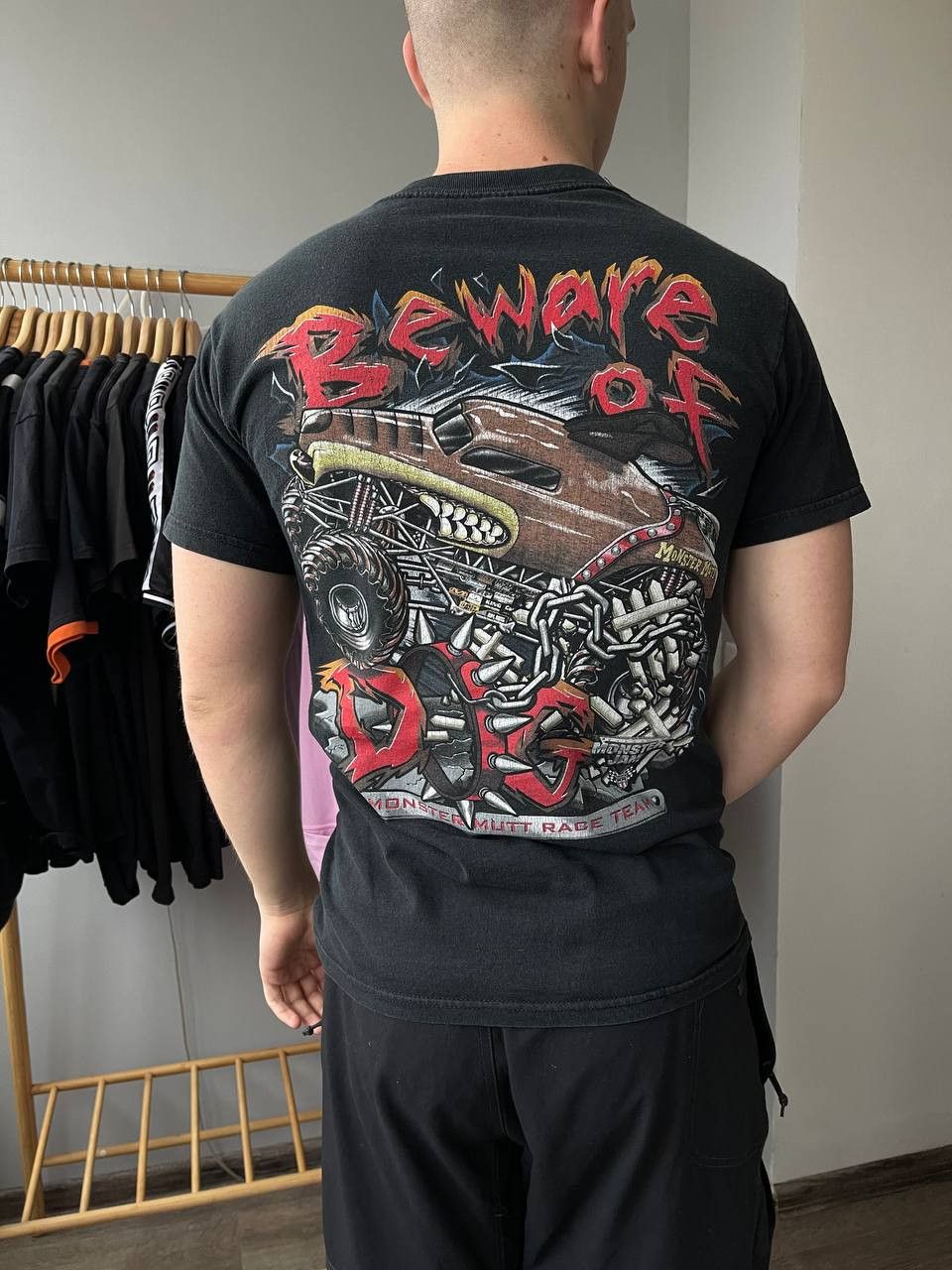 Streetwear × Vintage Crazy Vintage 2000’s Monster Truck Beware of dog Size US S / EU 44-46 / 1 - 1 Thumbnail