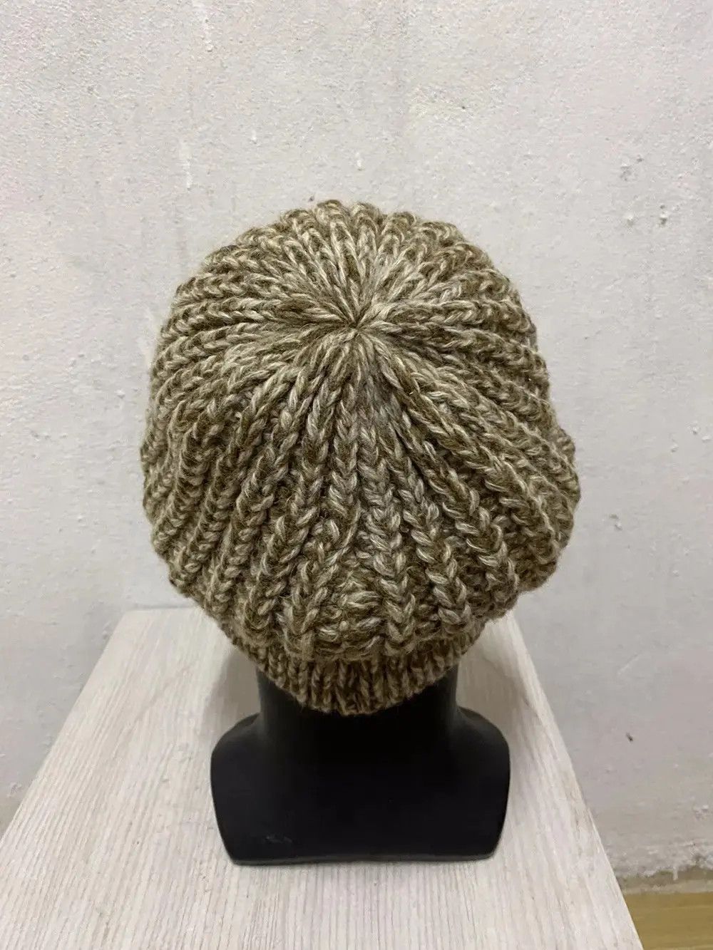 Vintage Japanese Brand Rare Design crochet Visor Beanie Hat Size ONE SIZE - 4 Thumbnail