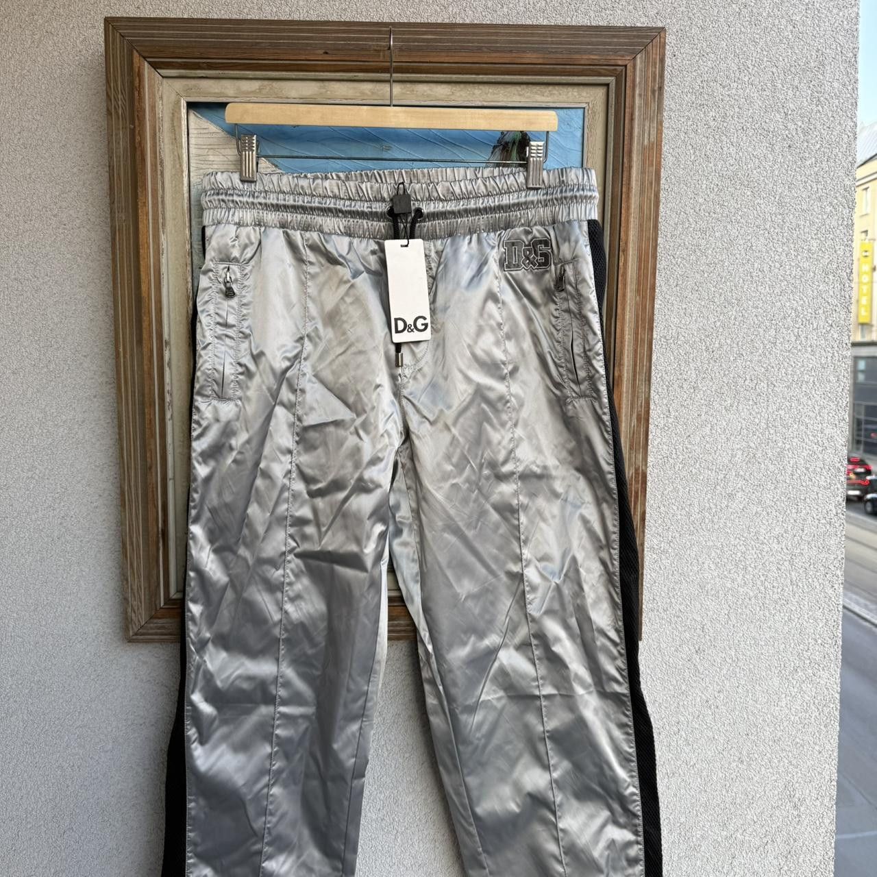 Dolce & Gabbana Dolce and Gabbana Trackpants Silver Brand New Size US 36 / EU 52 - 4 Thumbnail
