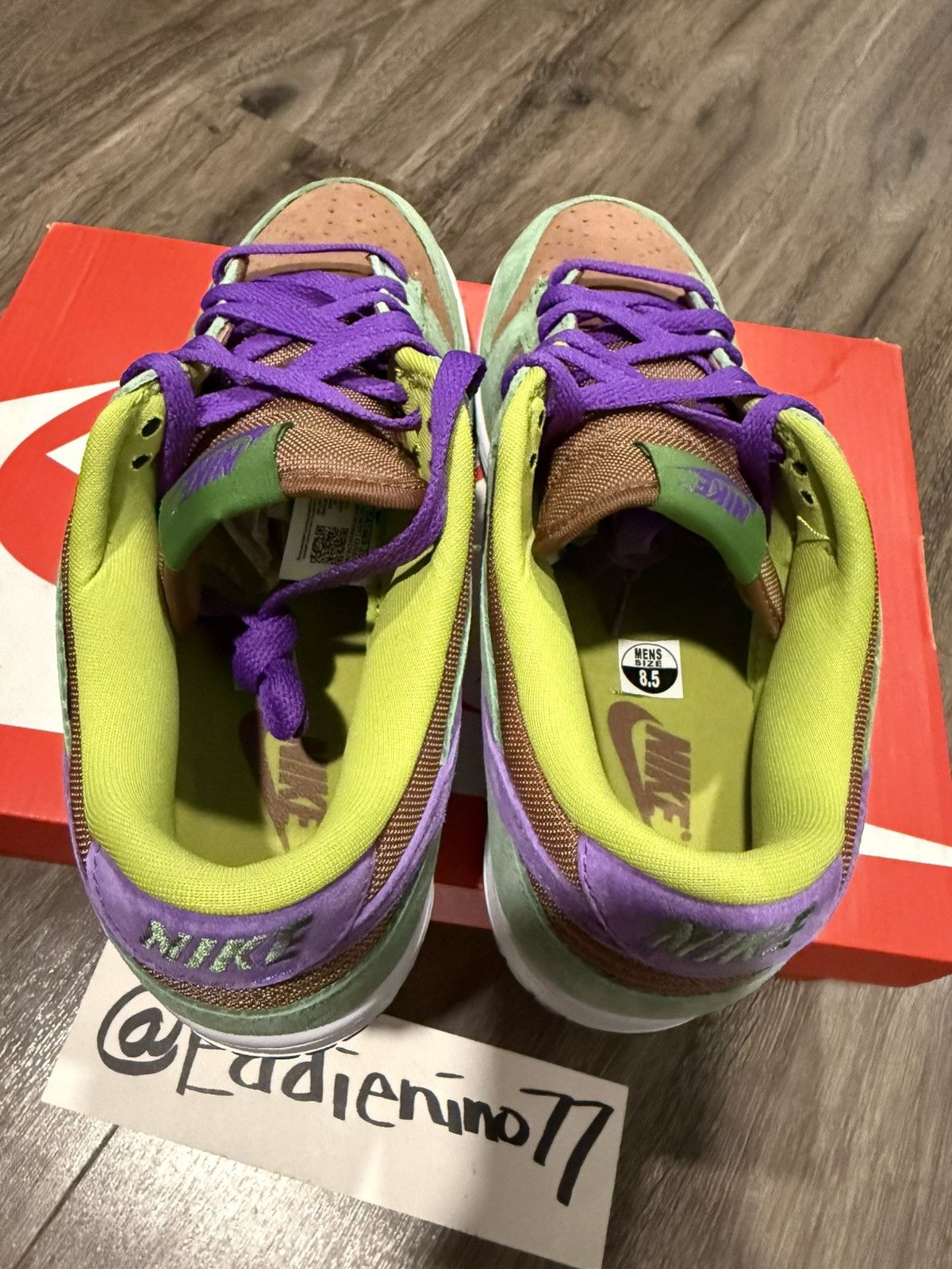 Nike Nike Dunk Low Veneer (Ugly Duckling Pack) Size US 8.5 / EU 41-42 - 8 Thumbnail