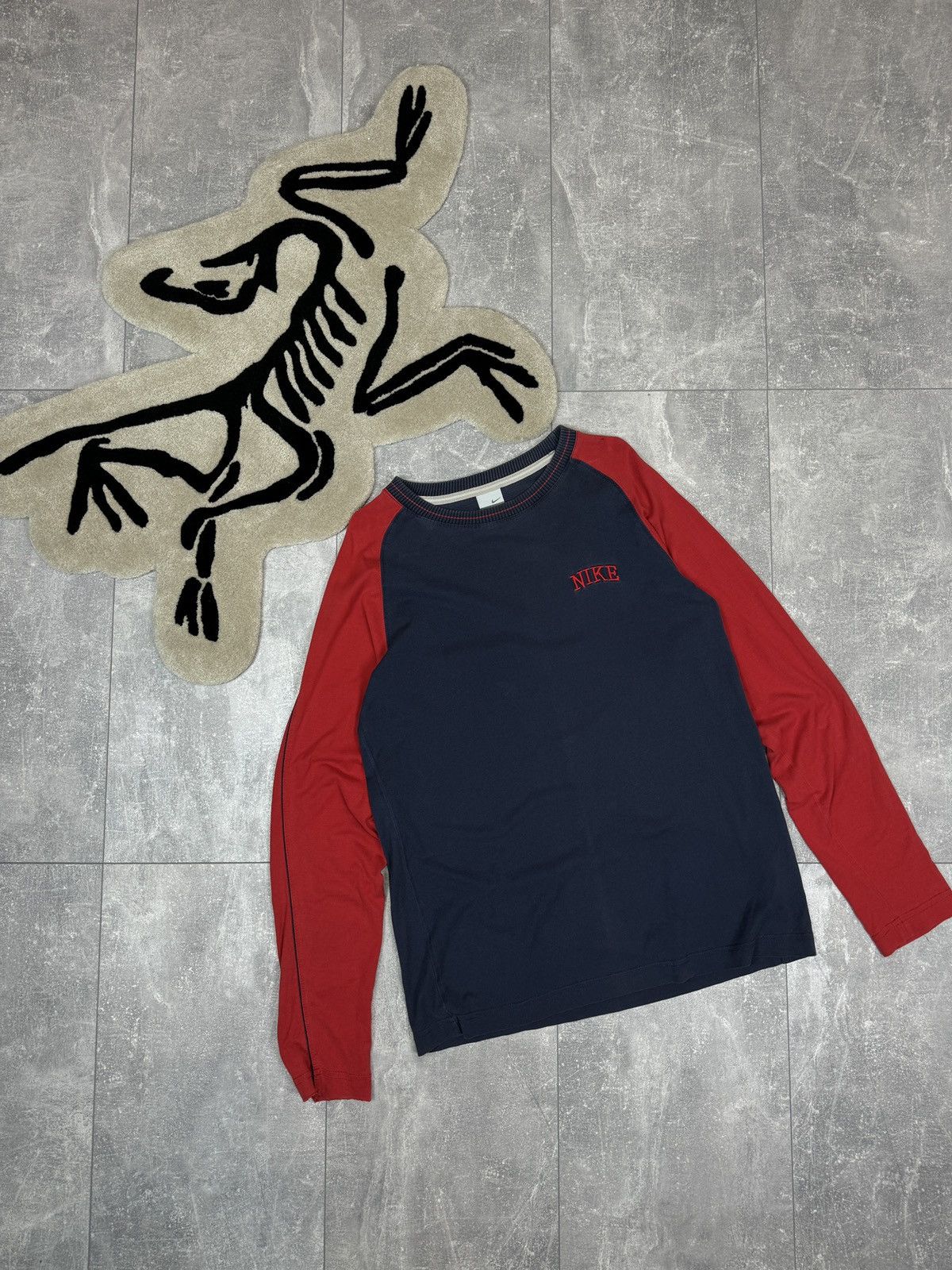 Nike × Vintage Mens Vintage Nike longsleeve T-shirt sweatshirt Size US L / EU 52-54 / 3 - 1 Thumbnail