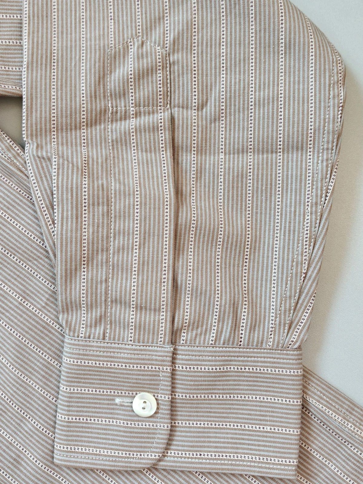 RRL Ralph Lauren Double RL Slim Fit Striped Dobby Shirt T 9101 Size US M / EU 48-50 / 2 - 7 Thumbnail