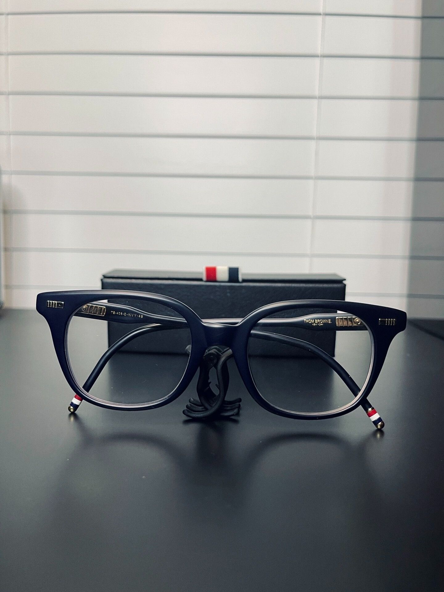 Thom Browne Classic Navy Optical Glasses