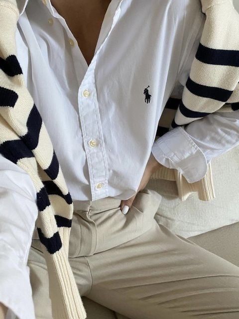 Polo Ralph Lauren Polo Ralph Lauren Button Down Work Shirt Casual Shirt Mens Size US S / EU 44-46 / 1 - 4 Thumbnail
