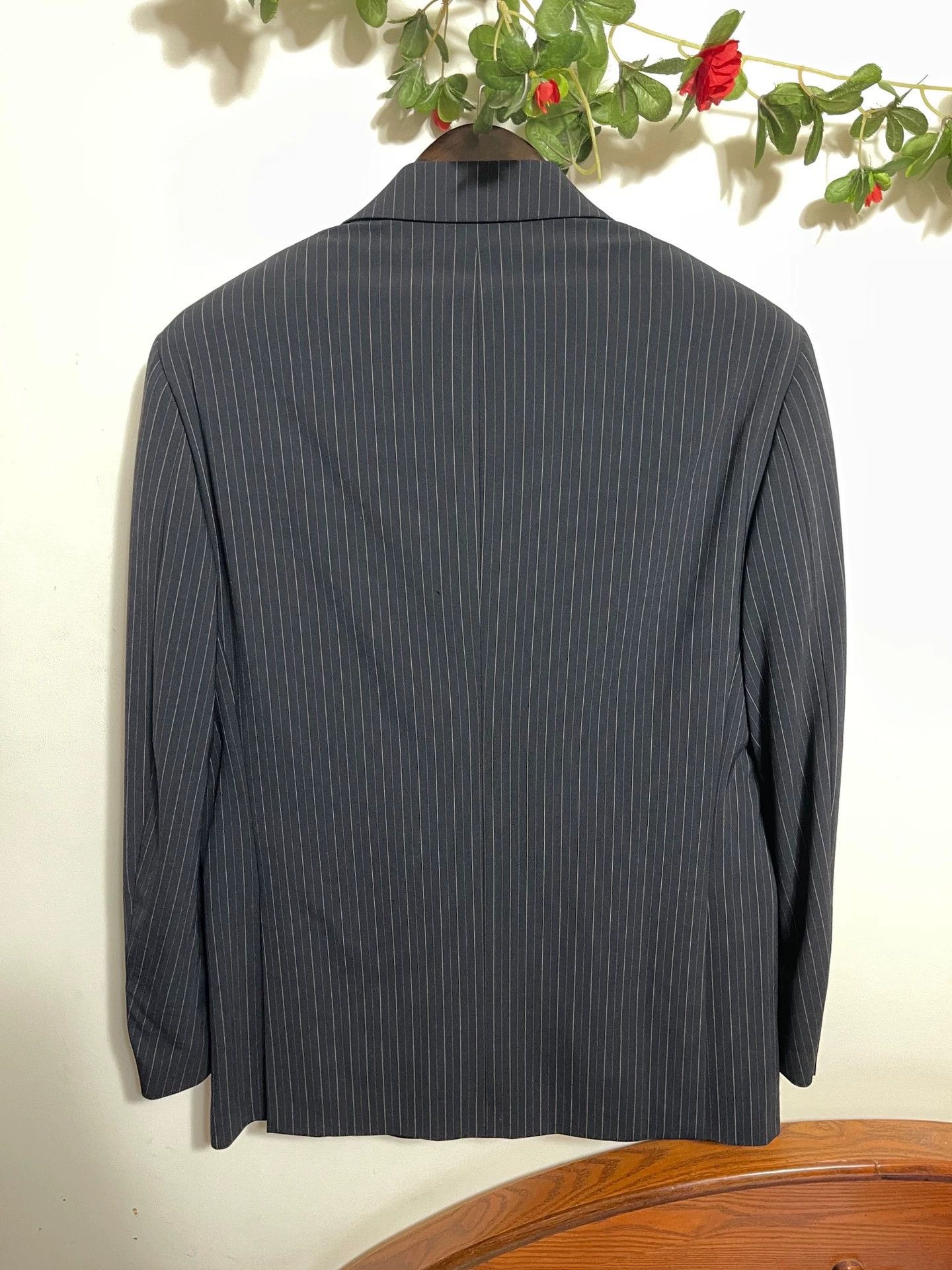 Lardini Lardini Multi-Striped Slim Suit 48 Size 48R - 2 Thumbnail