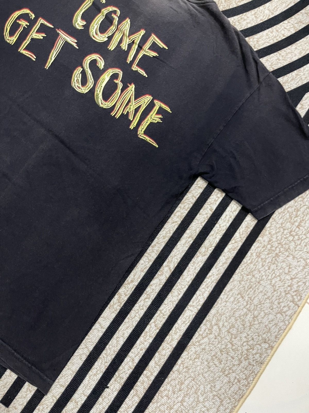 Vintage VINTAGE 1999 WWF ATTITUDE “COME GET SOME” SUN FADED TEES Size US L / EU 52-54 / 3 - 13 Thumbnail