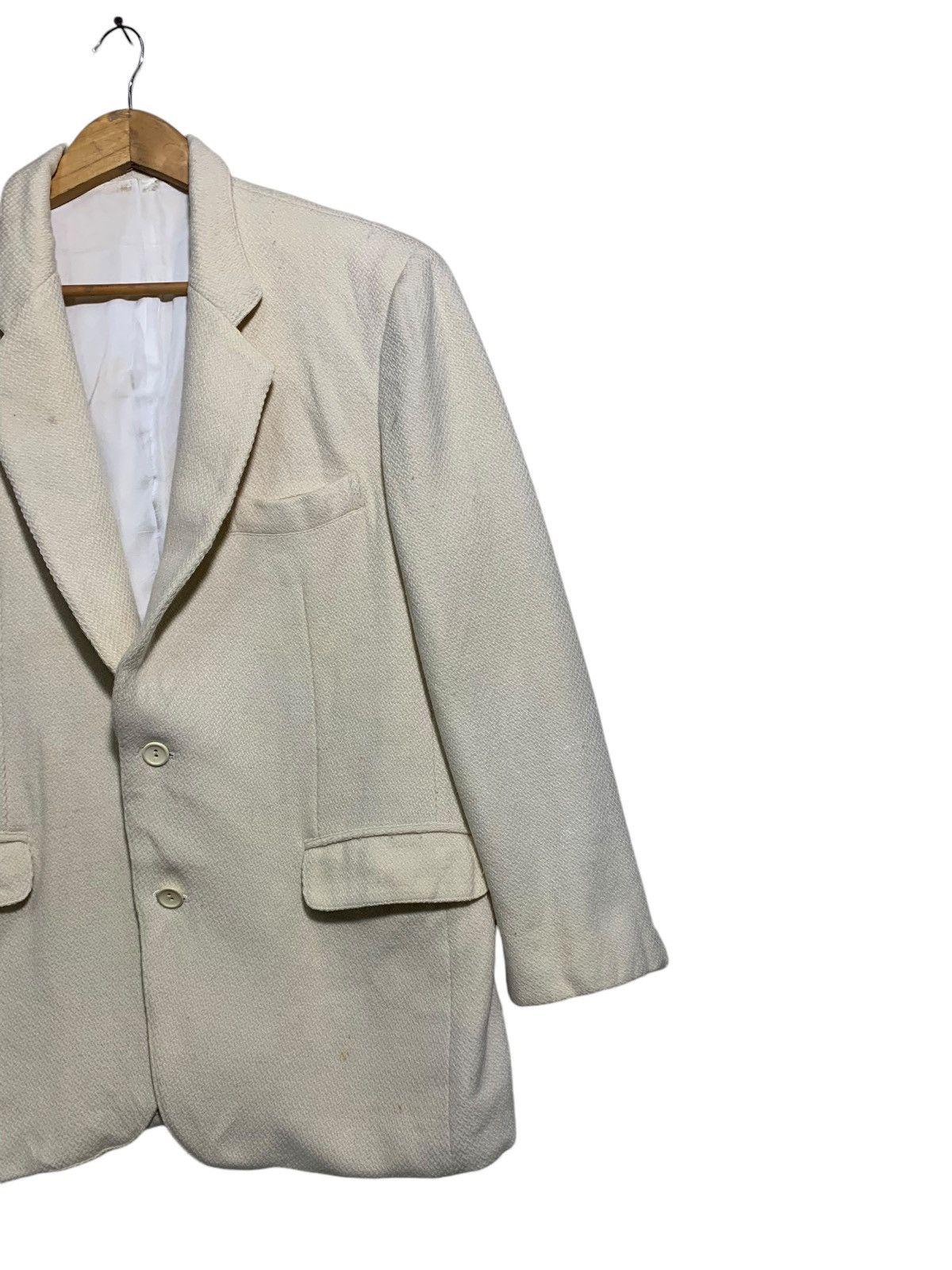 Y's × Yohji Yamamoto 🔥VTG Y’s YOHJI YAMAMOTO WOOL MENS CASUAL JACKET Size US M / EU 48-50 / 2 - 4 Thumbnail