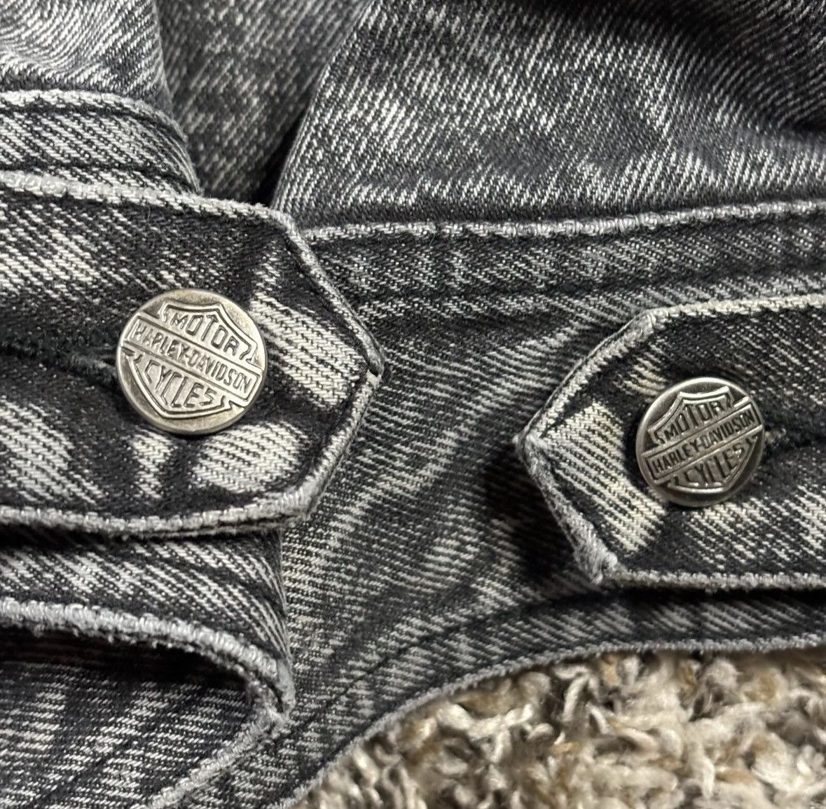 Harley Davidson Harley Davidson Eagle Back Crest Denim Jacket Size US L / EU 52-54 / 3 - 3 Thumbnail