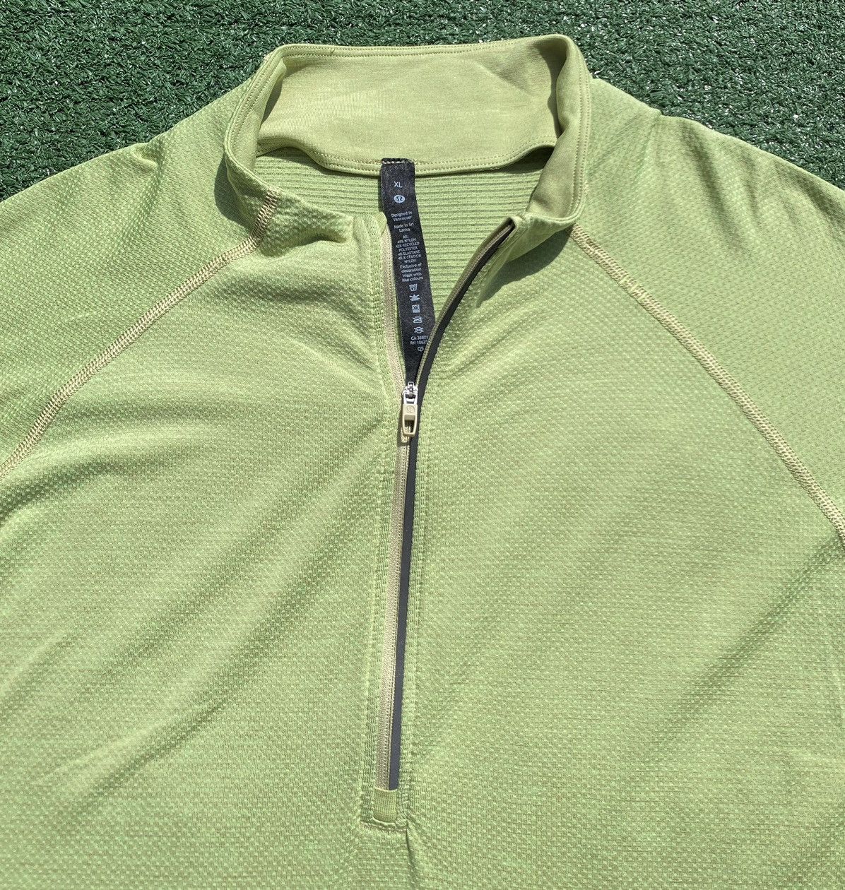 Lululemon Lululemon Athletic Metal Vent Tech Green Top Men’s XL Size US XL / EU 56 / 4 - 4 Thumbnail