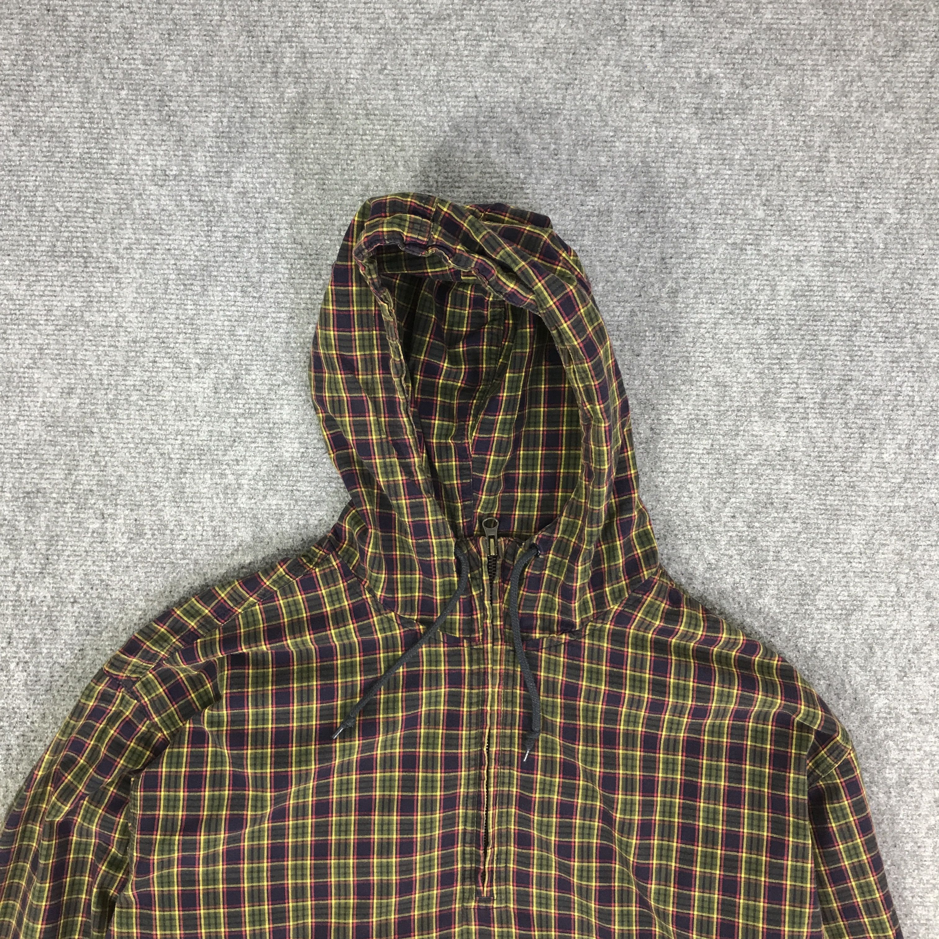 J.Crew J.CREW TARTAN FLANNAL HALF ZIP JACKET K81B8 Size US S / EU 44-46 / 1 - 2 Thumbnail