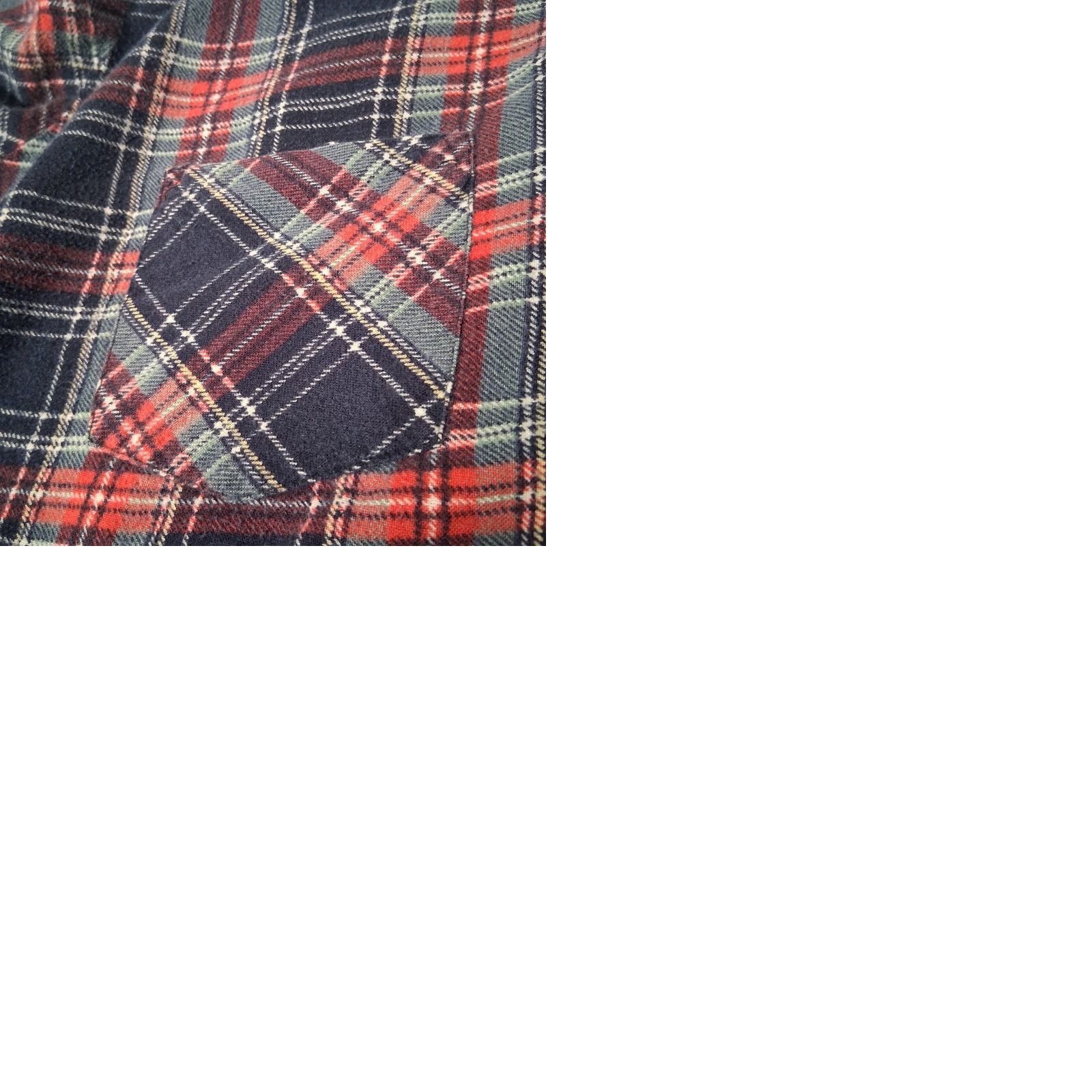 CO VINTAGE Saugatuck Drygoods Co Flannel Shirt Large L Blue Red Plaid Grunge Work Shirt Mens Size US L / EU 52-54 / 3 - 10 Thumbnail