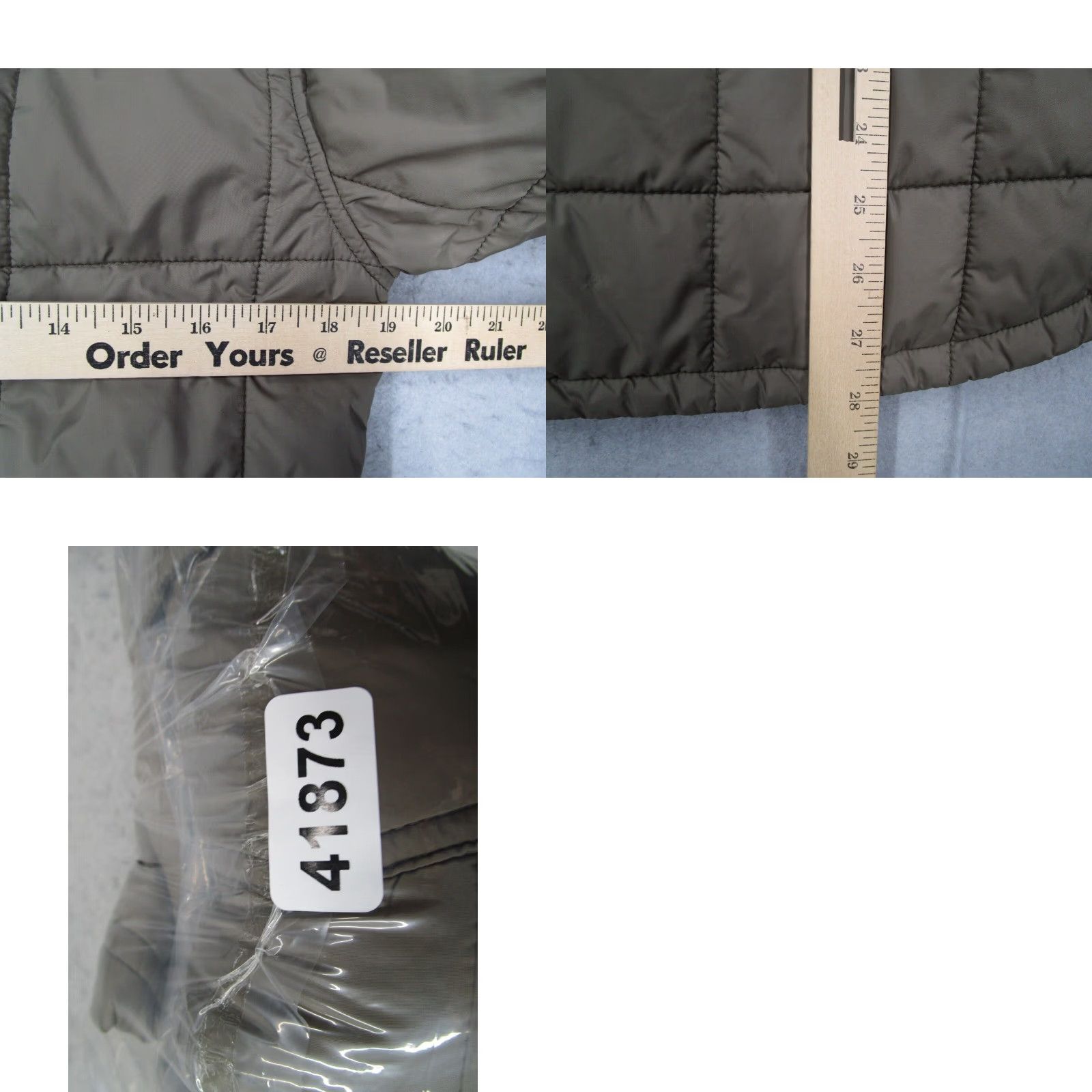Vintage REBEL8 Mens Brown Quilted Puffer Jacket Small Nylon Snap Front Streetwear Skate Size US S / EU 44-46 / 1 - 8 Thumbnail