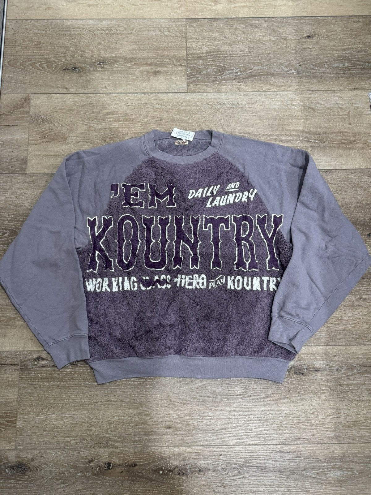 Kapital Kapital Fur Kountry Sweatshirt Size US XL / EU 56 / 4 - 1 Thumbnail
