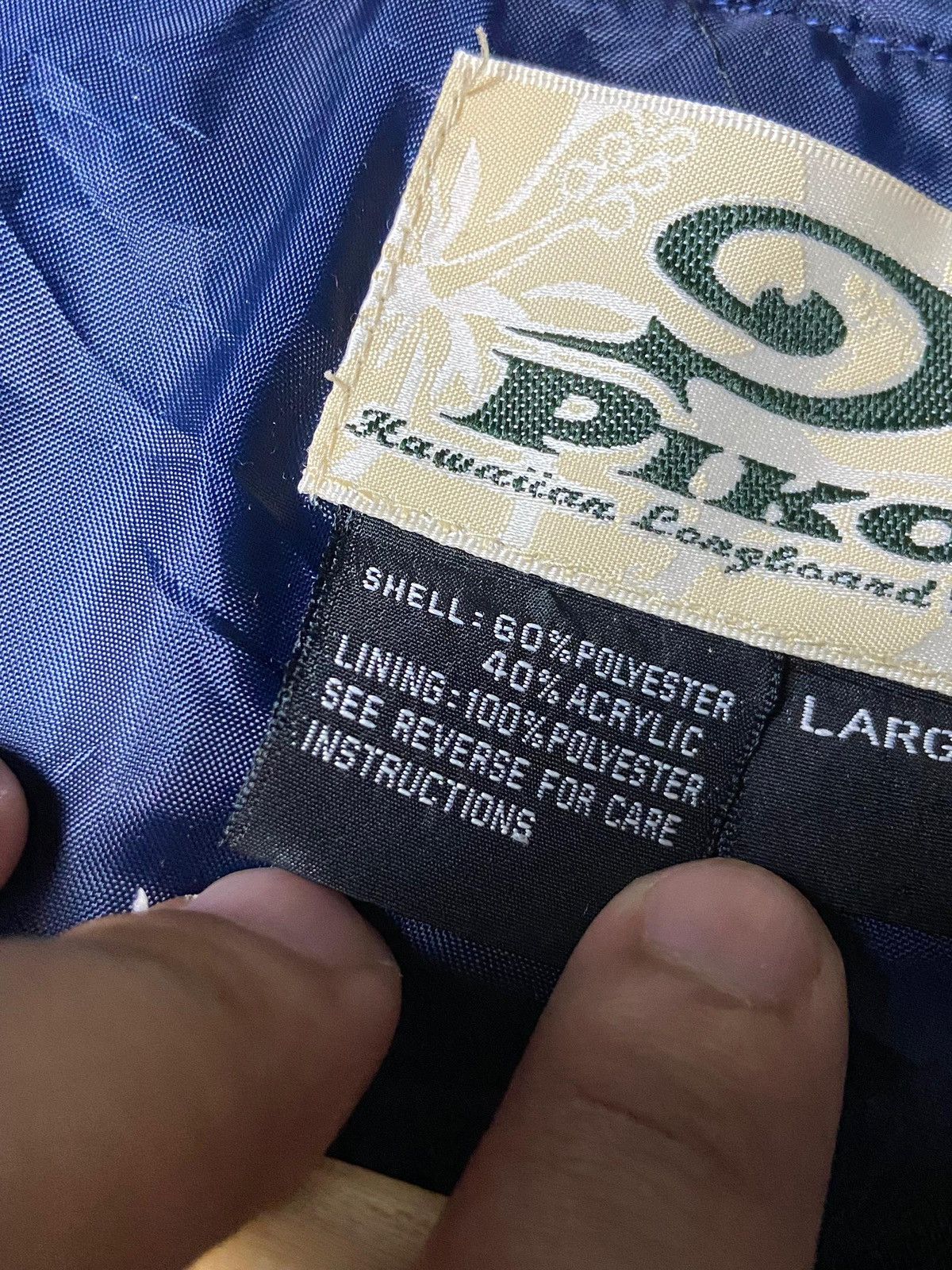Japanese Brand Piko Hawaiian Longboard Wear Full Zip Fleece Jacket (169) Size US L / EU 52-54 / 3 - 7 Thumbnail