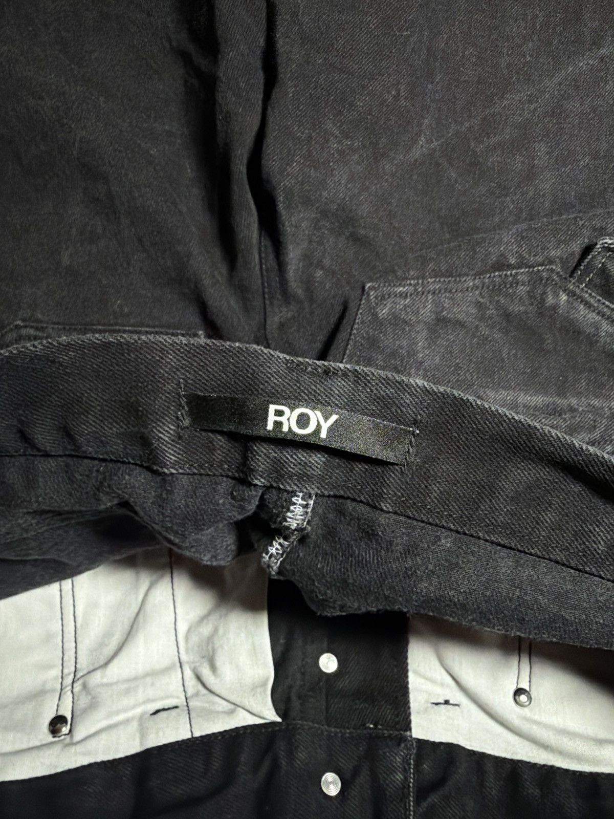 Other ROY PUBLIC LABEL FAUX LEATHER DENIM SAMPLES Size US 34 / EU 50 - 11 Thumbnail
