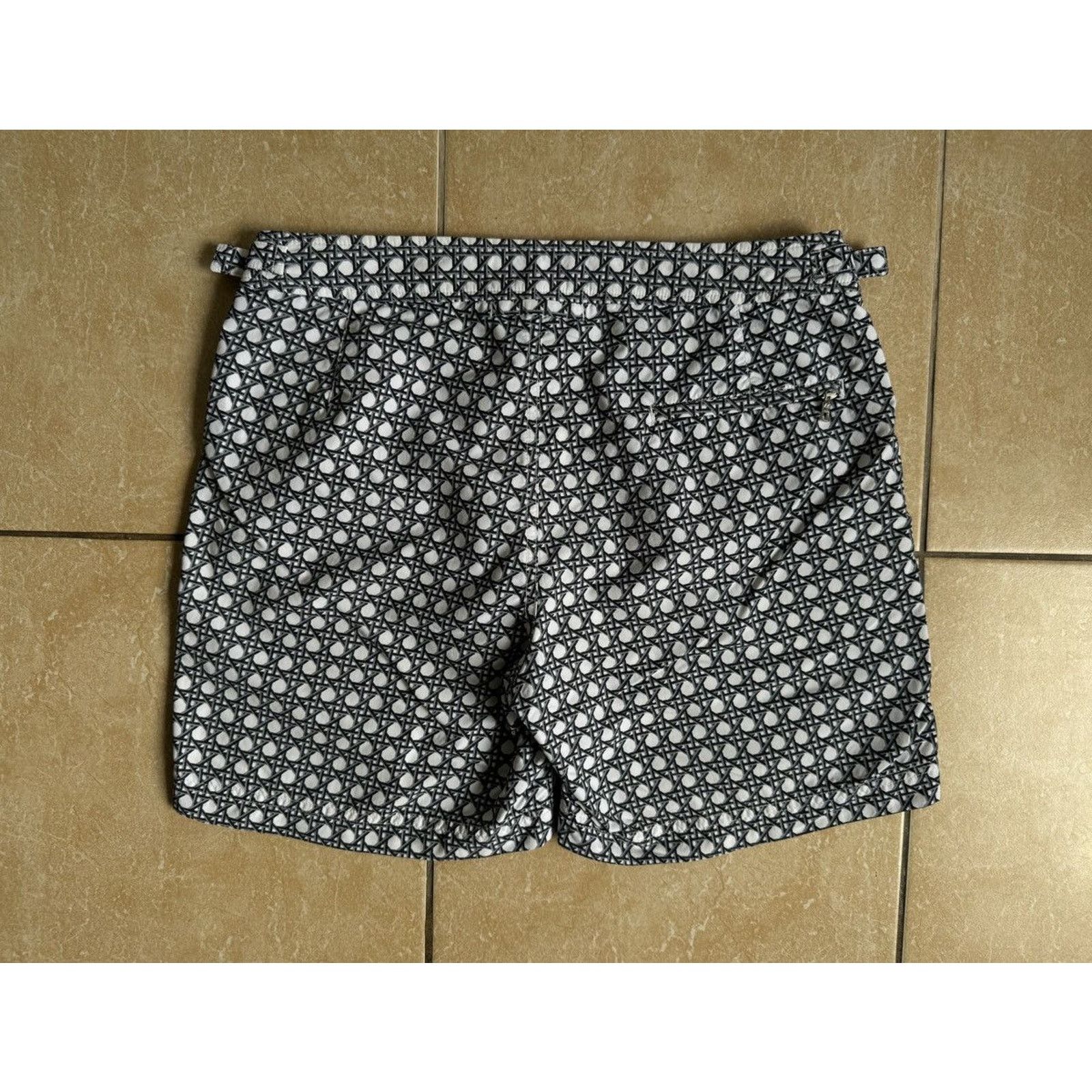 Orlebar Brown Orlebar Brown Bulldog Geometric Swim Shorts Size US 30 / EU 46 - 8 Thumbnail